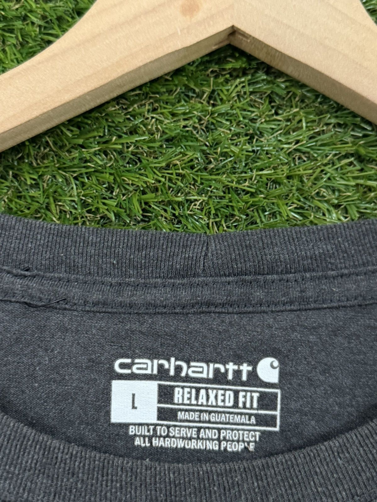 Carhartt Vintage Carhartt Relaxed Fit Cursive Script Logo Tee Large Size US L / EU 52-54 / 3 - 4 Thumbnail