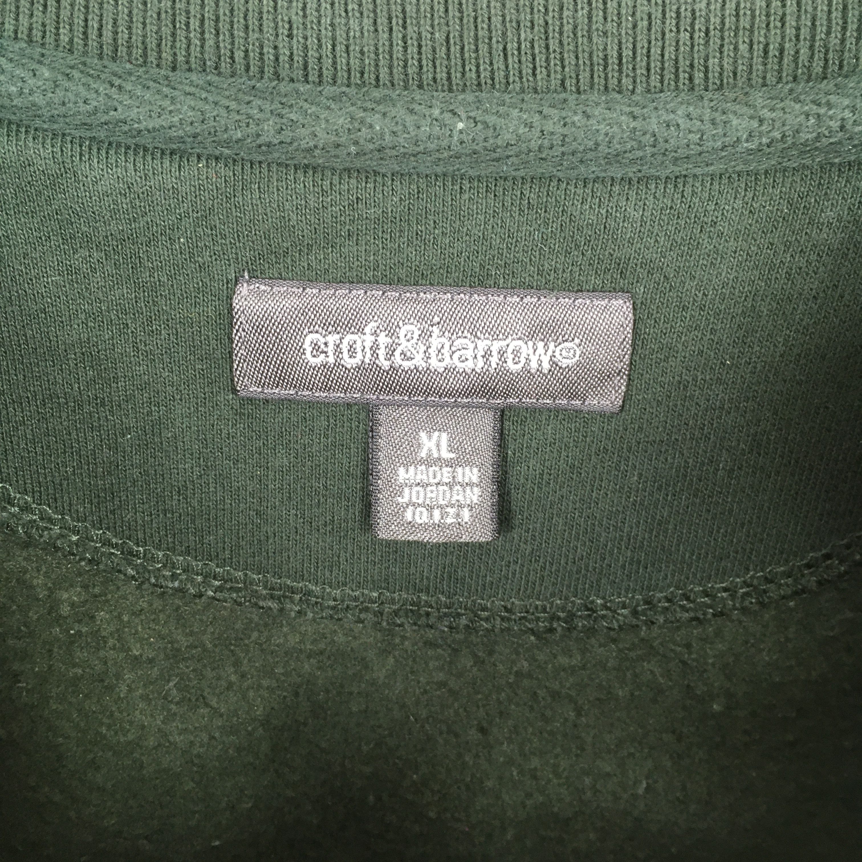 Croft & Barrow Vintage Croft & Barrow Deer Green Sweatshirt XLarge Size US XL / EU 56 / 4 - 5 Thumbnail