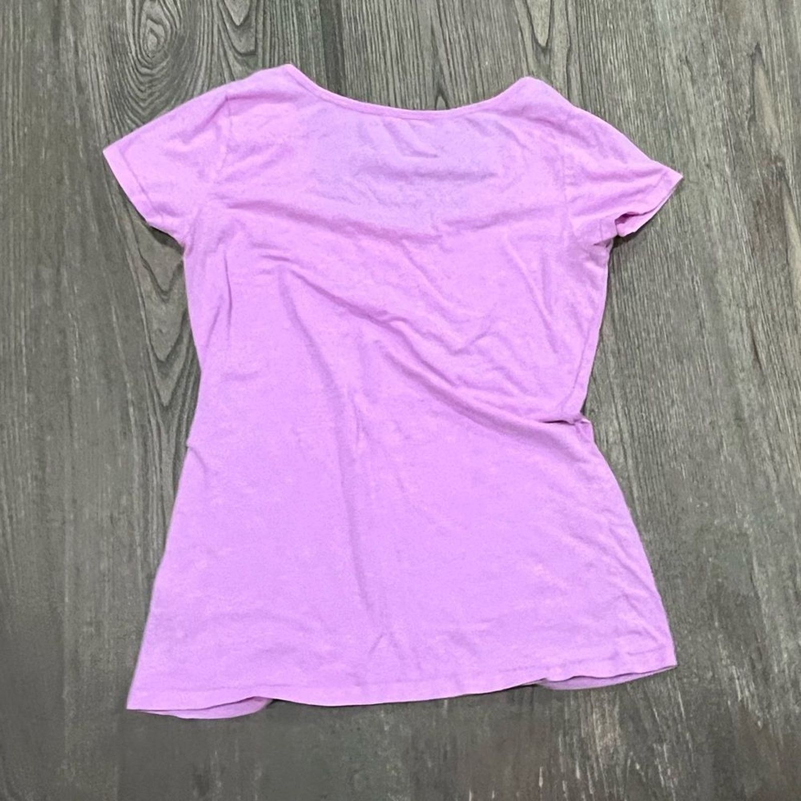 Vintage Maurices Tee Shirt Cap Sleeve Scoop Neck Cotton Blend M Size M / US 6-8 / IT 42-44 - 4 Thumbnail