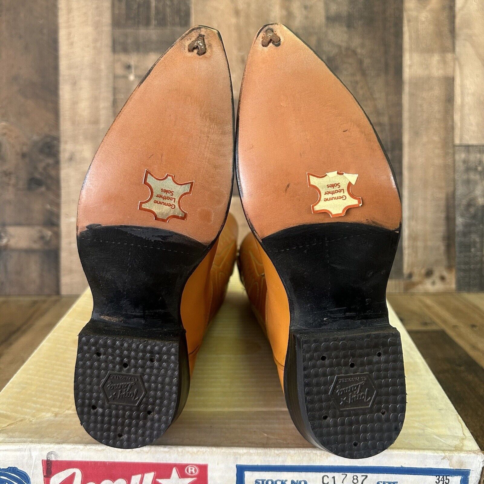 Tony Lama Tony Lama Vintage Pointed Toe Cowboy Boots Womens 4.5 C Size US 4.5 / IT 34.5 - 2 Thumbnail
