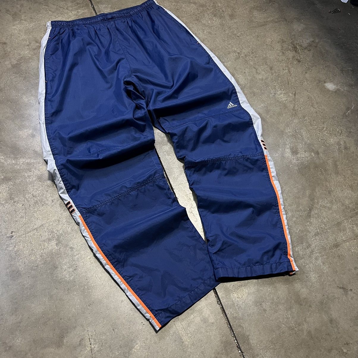 Vintage Vintage Y2K Adidas Windbreaker Track Sweat Pants Baggy Wide Size US 30 / EU 46 - 4 Thumbnail