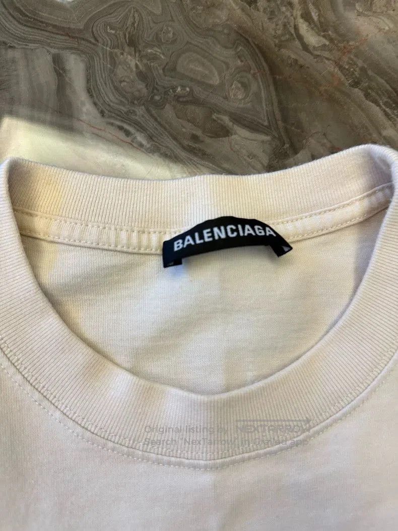 Balenciaga Balenciaga Small Logo Back Letter T. Size US M / EU 48-50 / 2 - 3 Thumbnail