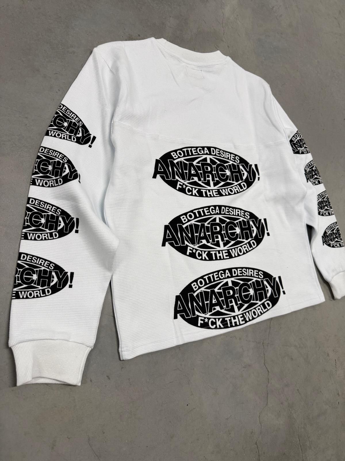 Bottega Desires Bottega Desires White Anarchy Long Sleeve Thermal Large Size US L / EU 52-54 / 3 - 5 Thumbnail