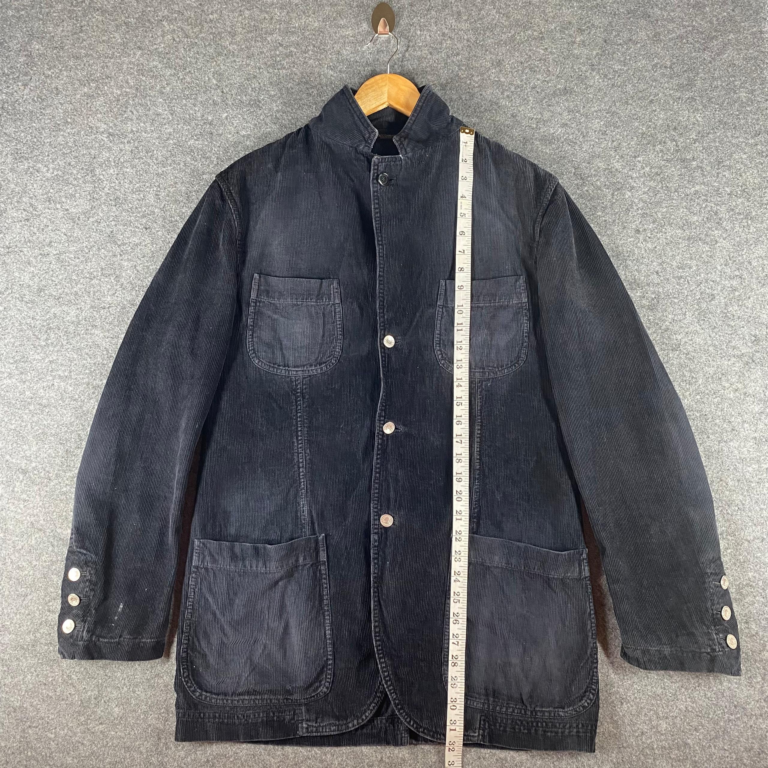 Dolce & Gabbana Vintage Dolce & Gabanna Corduroy Blazer Jacket Size US L / EU 52-54 / 3 - 5 Thumbnail