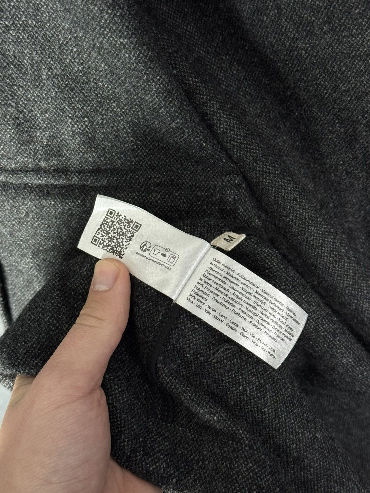 Universal Works Universal Works Merchant Jacket Grey Anders Wool Upcycled Size US M / EU 48-50 / 2 - 18 Thumbnail