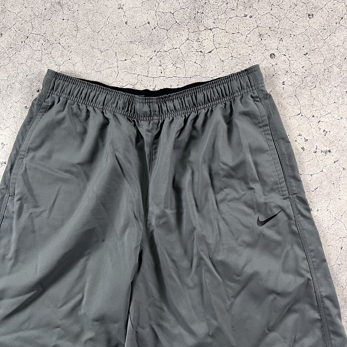 Nike × Vintage Nike Vintage Track Baggy Y2K Drill Streetwear Pants Dri Fit Size US 36 / EU 52 - 3 Thumbnail