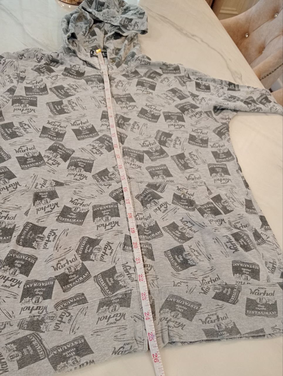 Andy Warhol × Hysteric Glamour HYSTERIC GLAMOUR X ANDY WARHOL THE NUDE RESTAURANT HOODIE Size US S / EU 44-46 / 1 - 16 Thumbnail