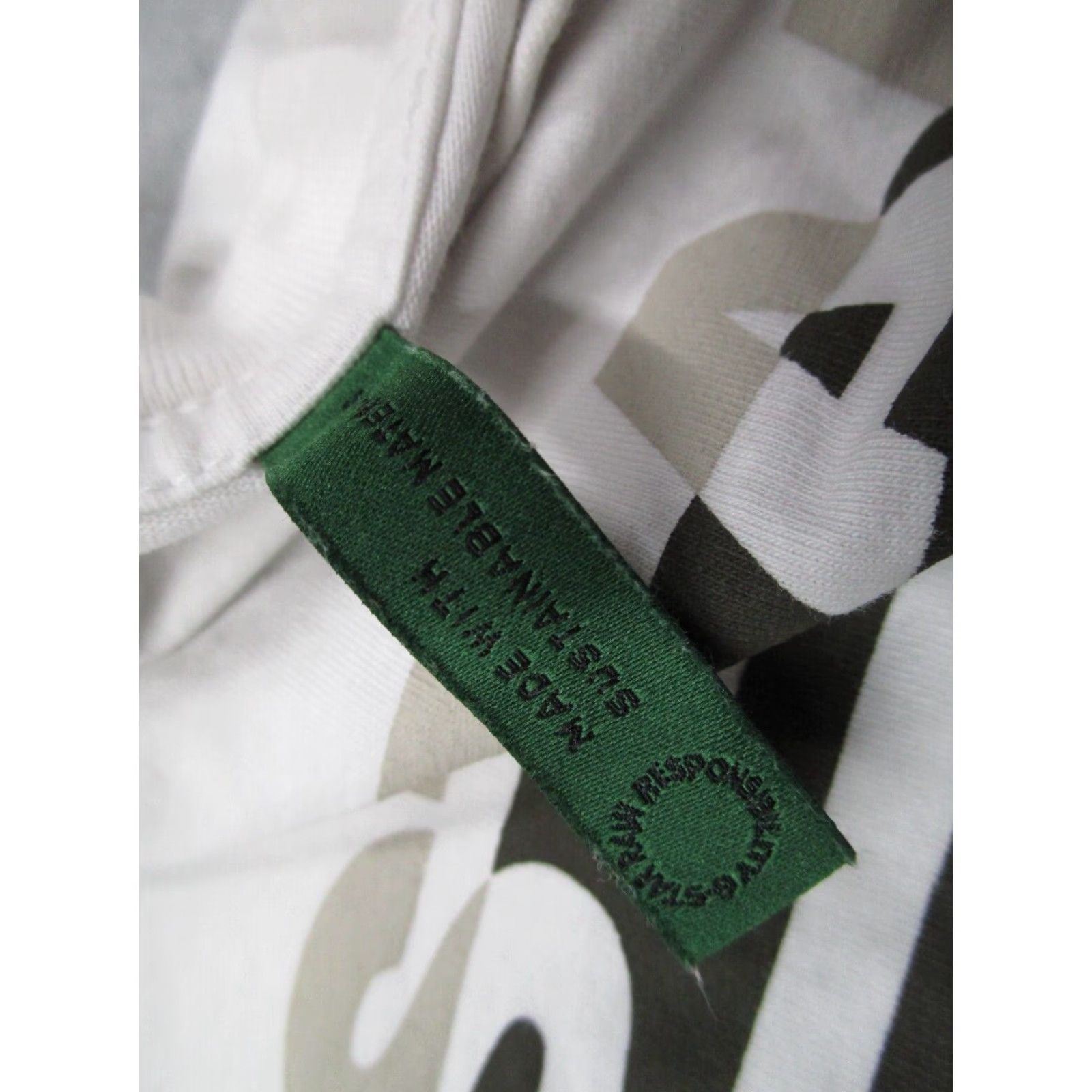 G-Star Vintage G-Star Men's T-Shirt XL White Cotton Short Sleeve Logo Crew Neck Organic Classics Size US XL / EU 56 / 4 - 4 Thumbnail