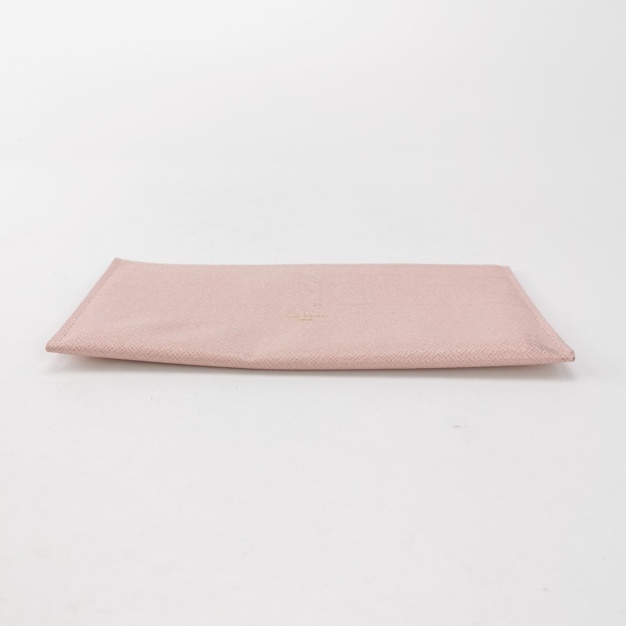Louis Vuitton Louis Vuitton (LV) Pochette Félicie leather solid color car Size ONE SIZE - 4 Thumbnail