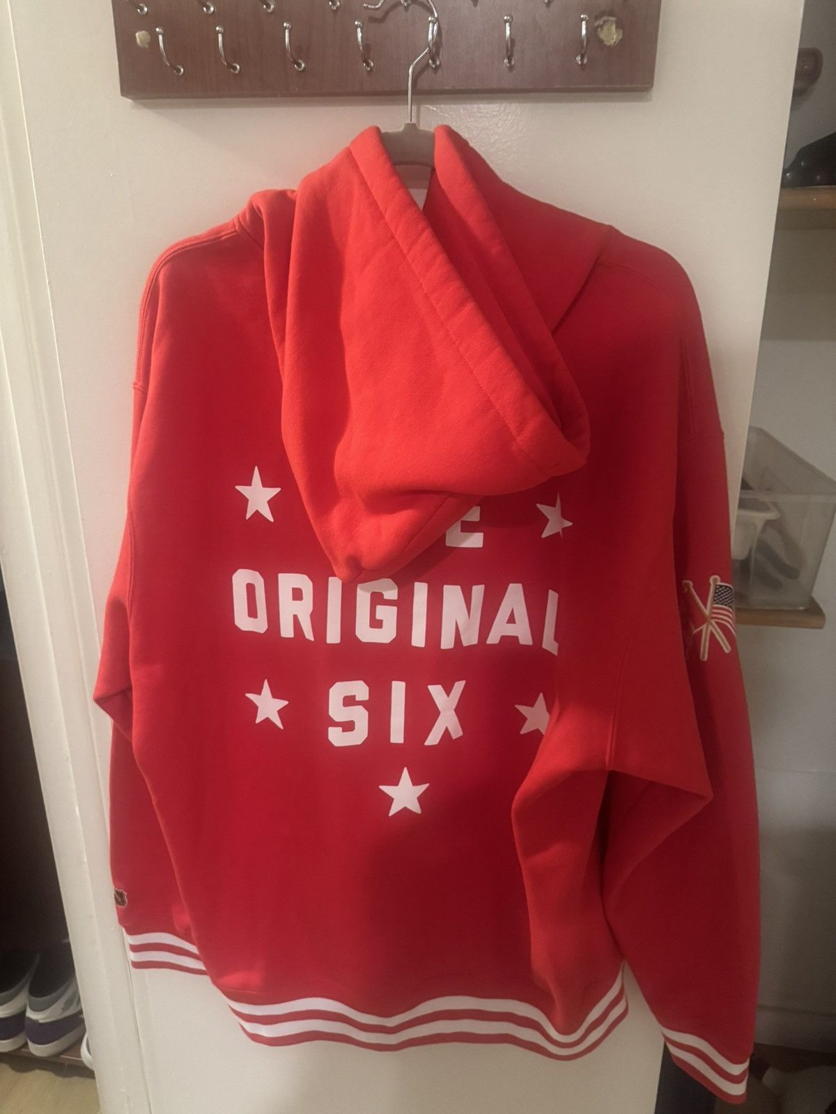 NHL × October's Very Own OVO X NHL Detroit Red Wings Hoodie Size US XL / EU 56 / 4 - 5 Thumbnail