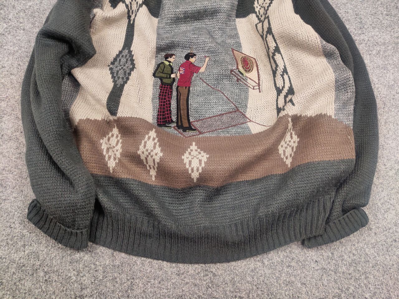 Japanese Brand Vintage 90's Canda Sweater with embroidered logo Japan Style Size US L / EU 52-54 / 3 - 6 Thumbnail