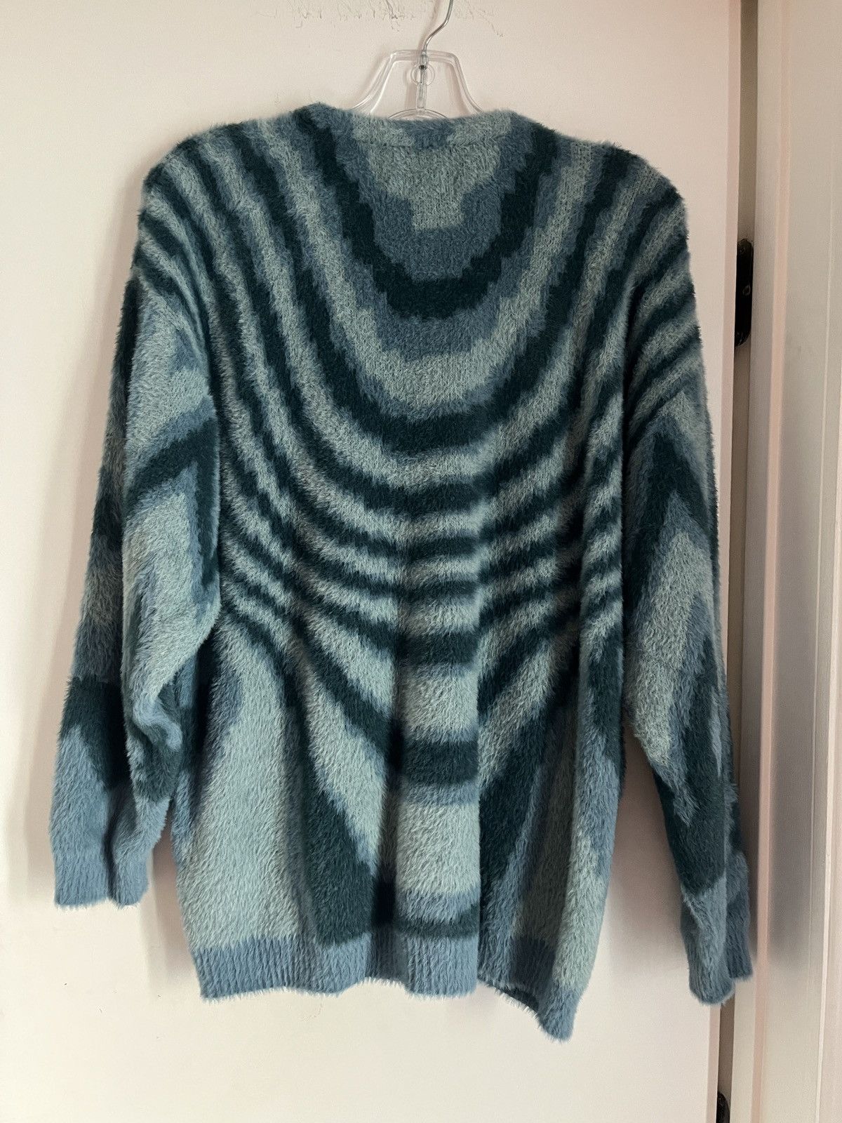 Fucking Awesome NWT Fucking Awesome Acid Hairy Cardigan Teal Blue S Size US S / EU 44-46 / 1 - 2 Thumbnail