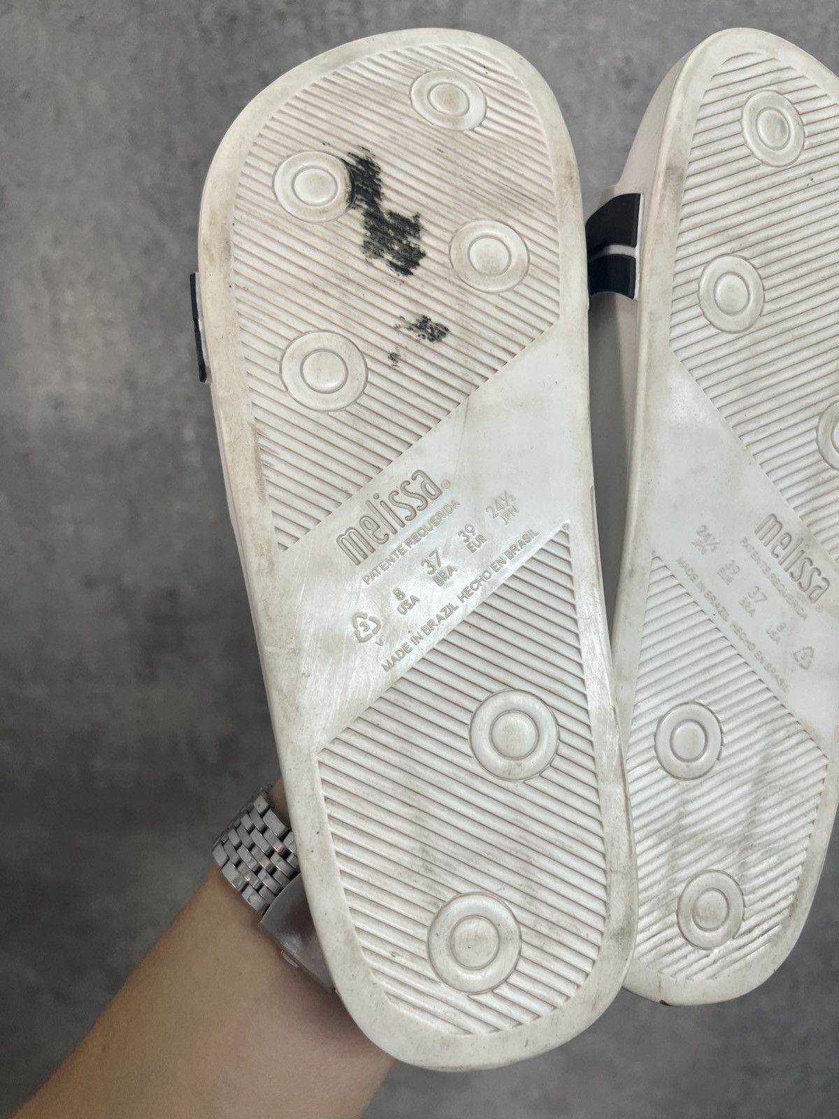 Melissa Vivienne Westwood slides Size US 8 / EU 41 - 4 Thumbnail