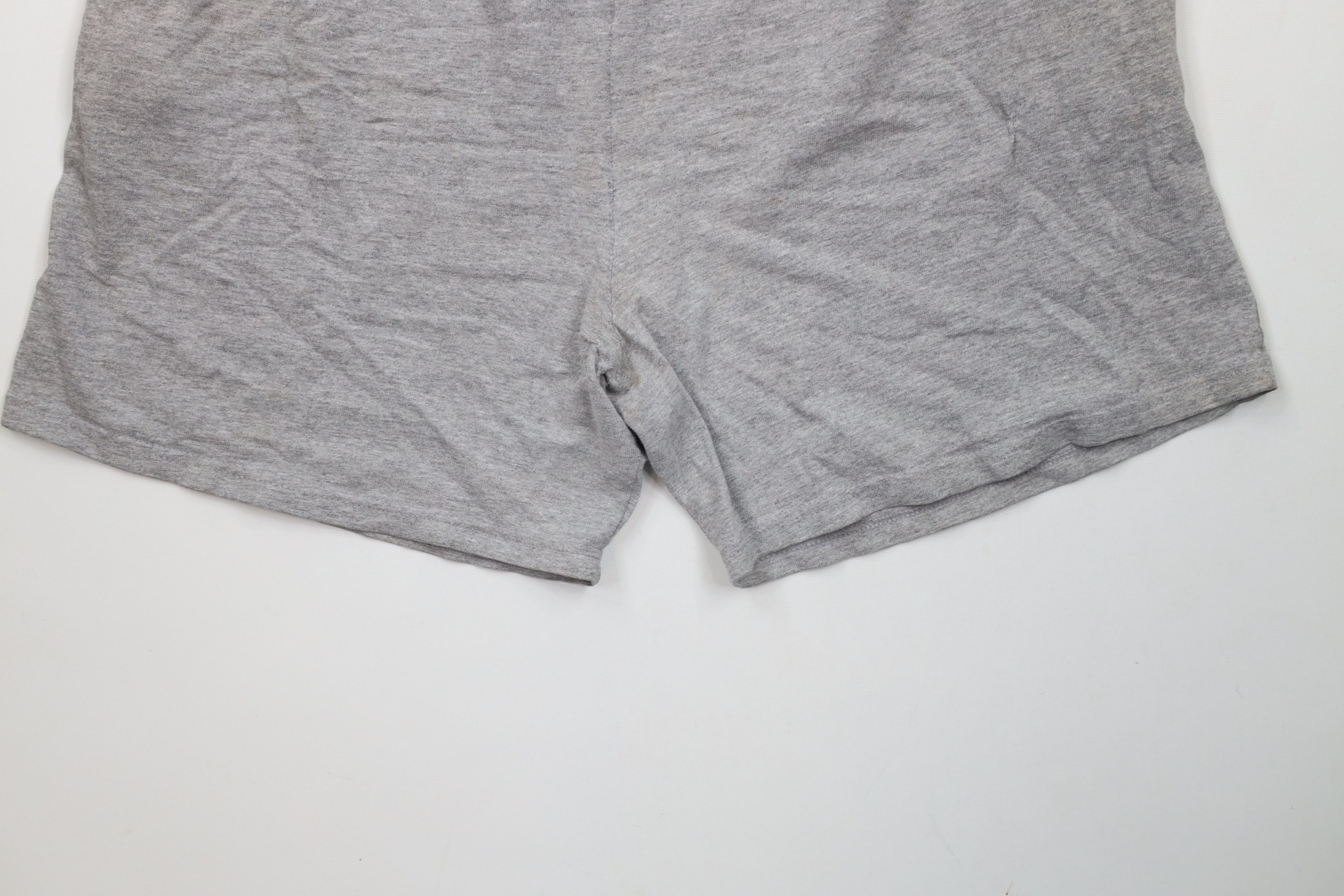 Vintage Vintage 90s Eldora Speedway Racing Above Knee Shorts Gray Size US 36 / EU 52 - 15 Thumbnail