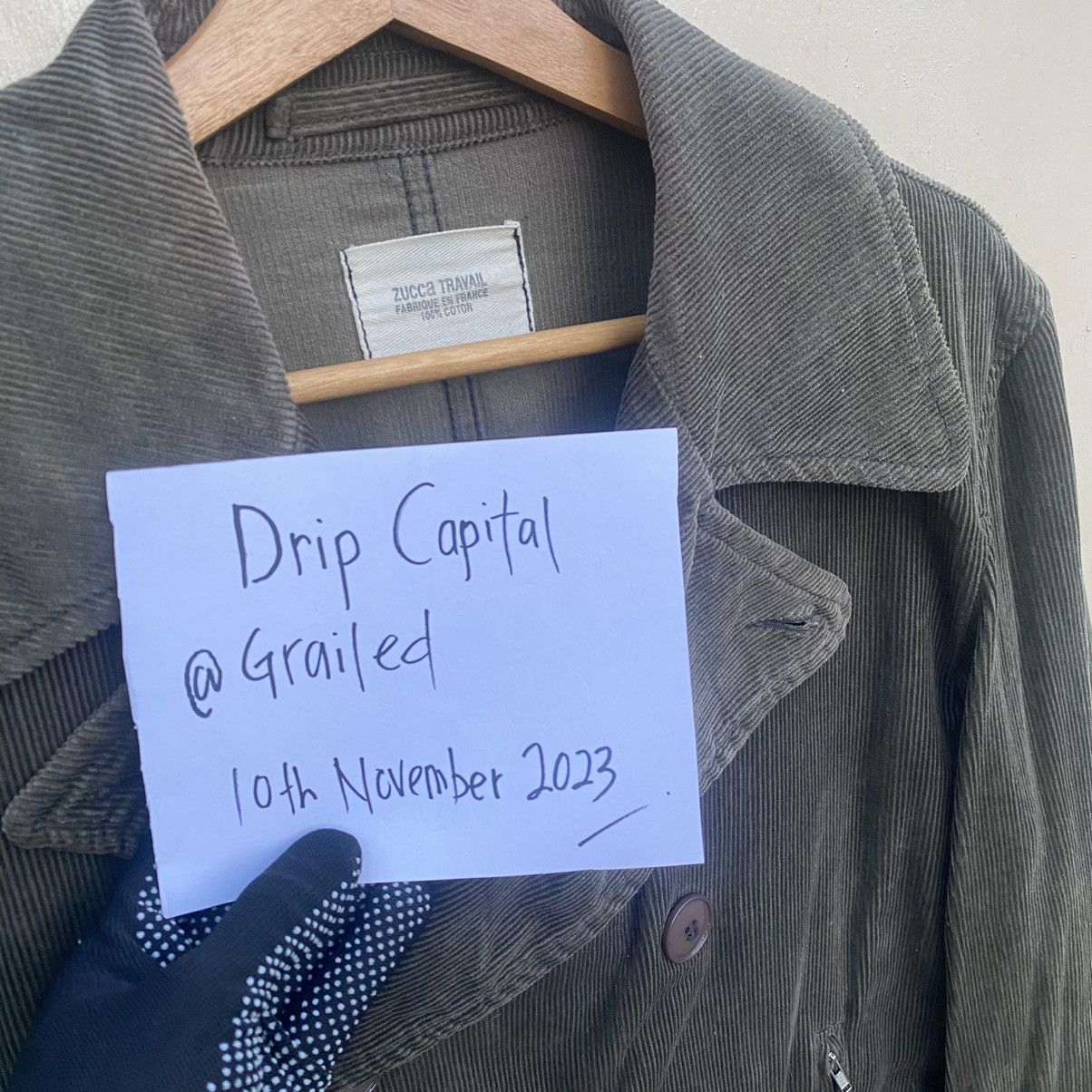 CABANE de ZUCCa × Issey Miyake × Zucca Issey Miyake Cabane De Zucca Travail Corduroy Jacket Size US S / EU 44-46 / 1 - 2 Thumbnail