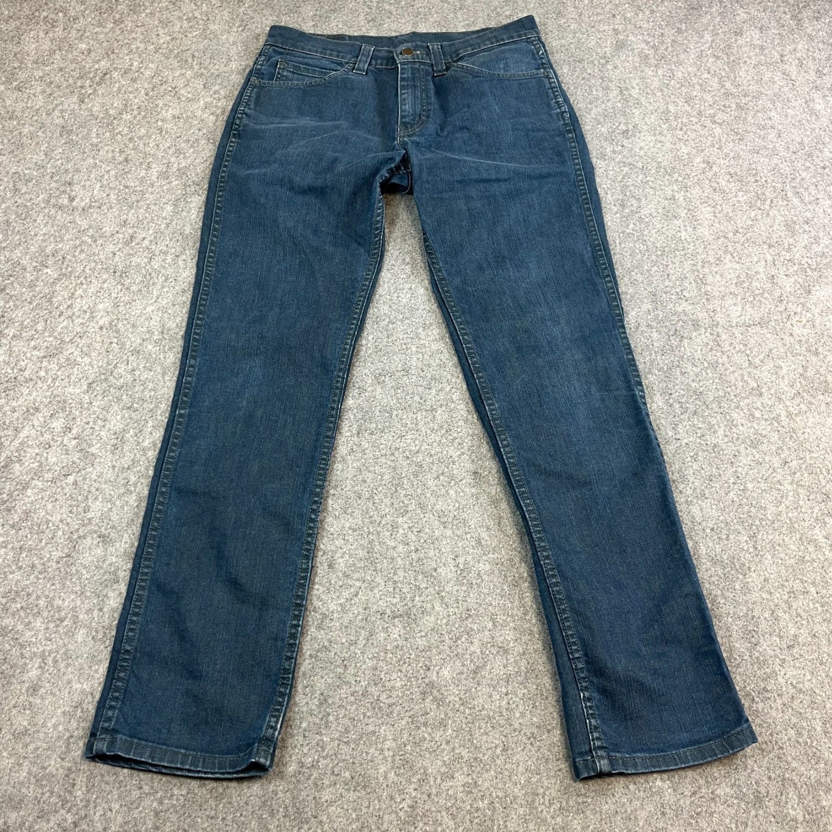 Levi's Levi's 511 Jeans Slim Tapered 32 32 Dark Wash Blue Stretch Zip Fly Denim Cotton Elastan Regular Mens Jeans Size US 32 / EU 48 - 2 Thumbnail