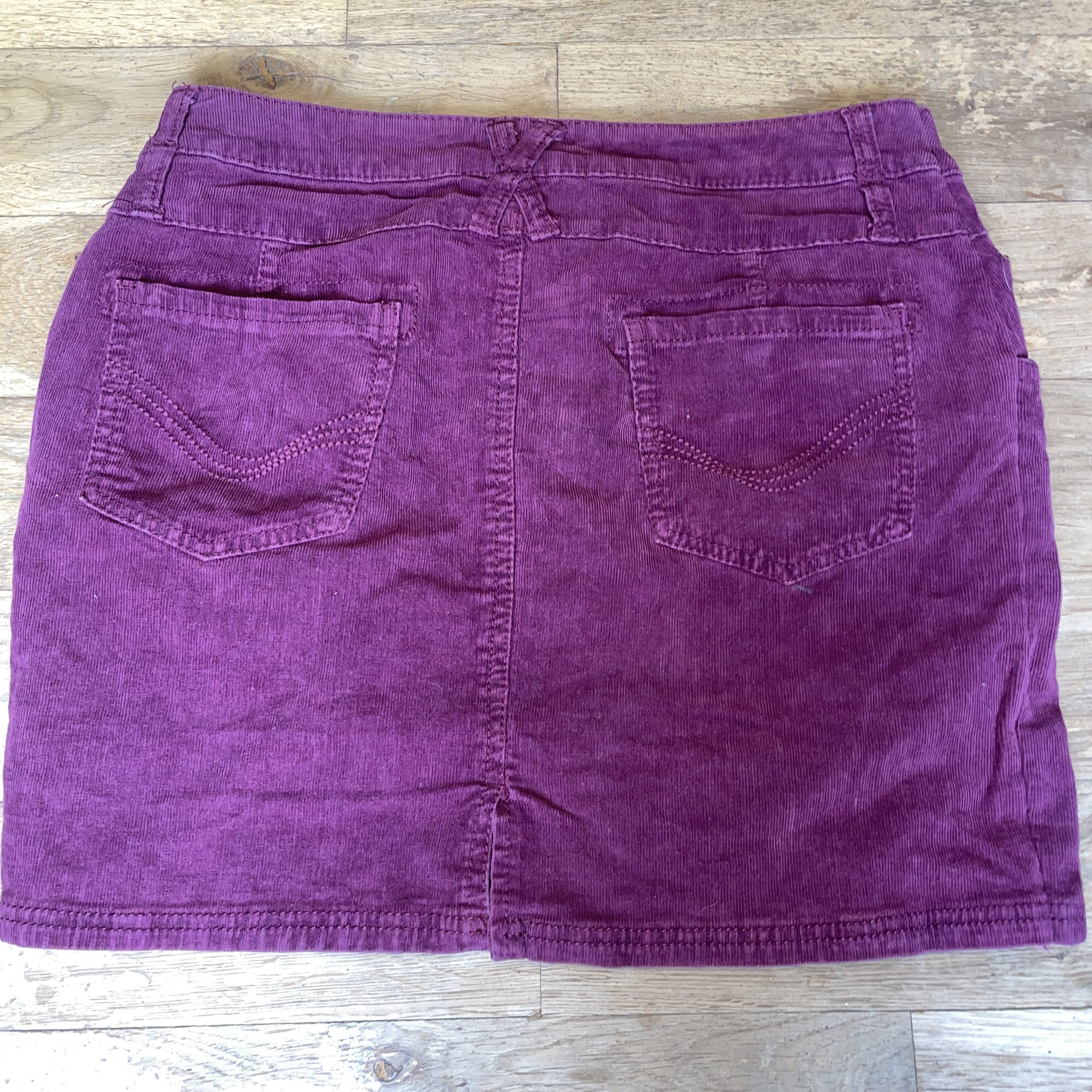 Colours × Designer Colours Women's Corduroy Short Skirt Summer Size 44 Size 30" / US 8 / IT 44 - 3 Thumbnail