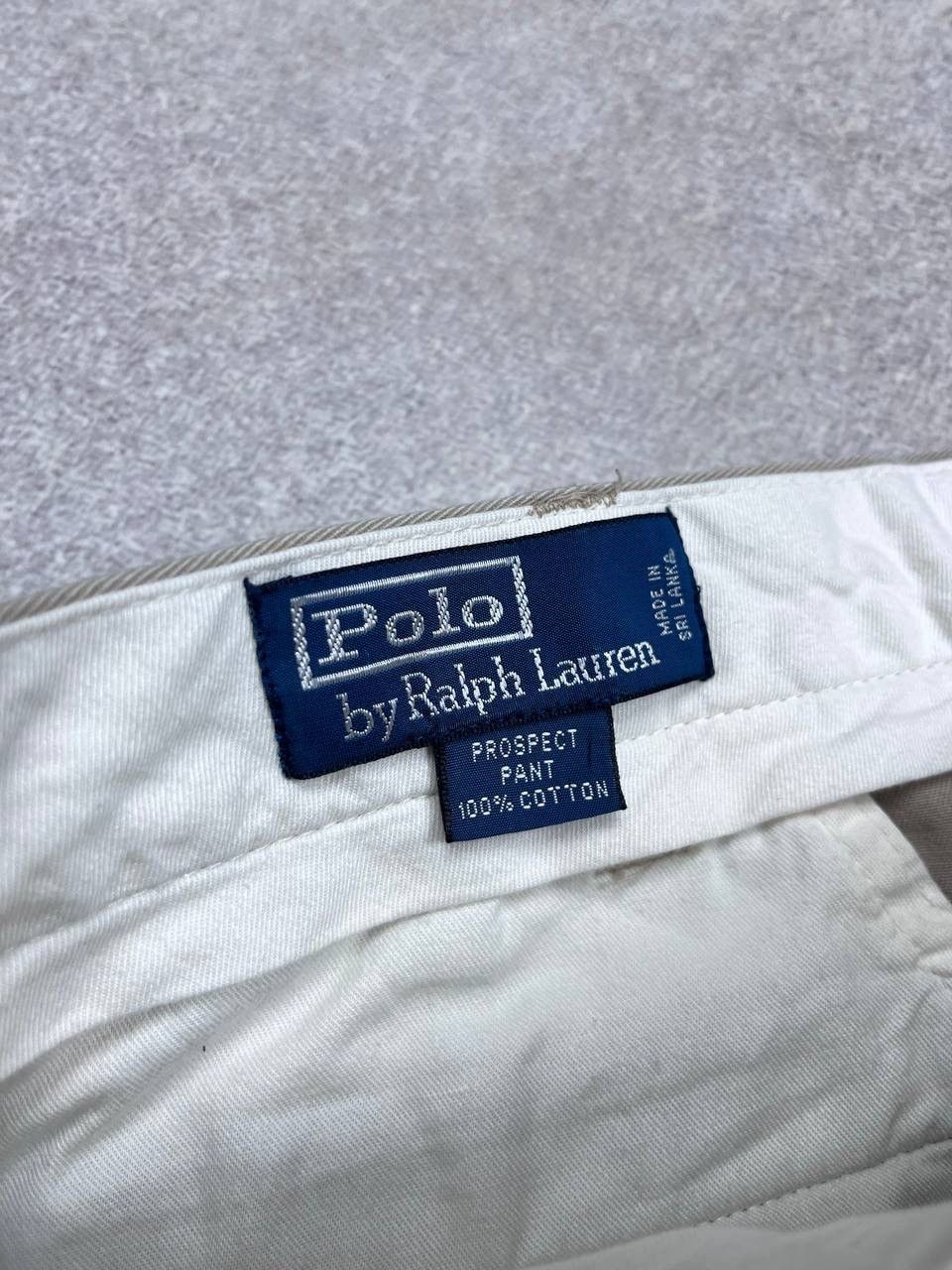 Polo Ralph Lauren × Vintage Vintage Polo Ralph Lauren Chino Baggy Pants Y2K 36x30 Size US 36 / EU 52 - 8 Thumbnail