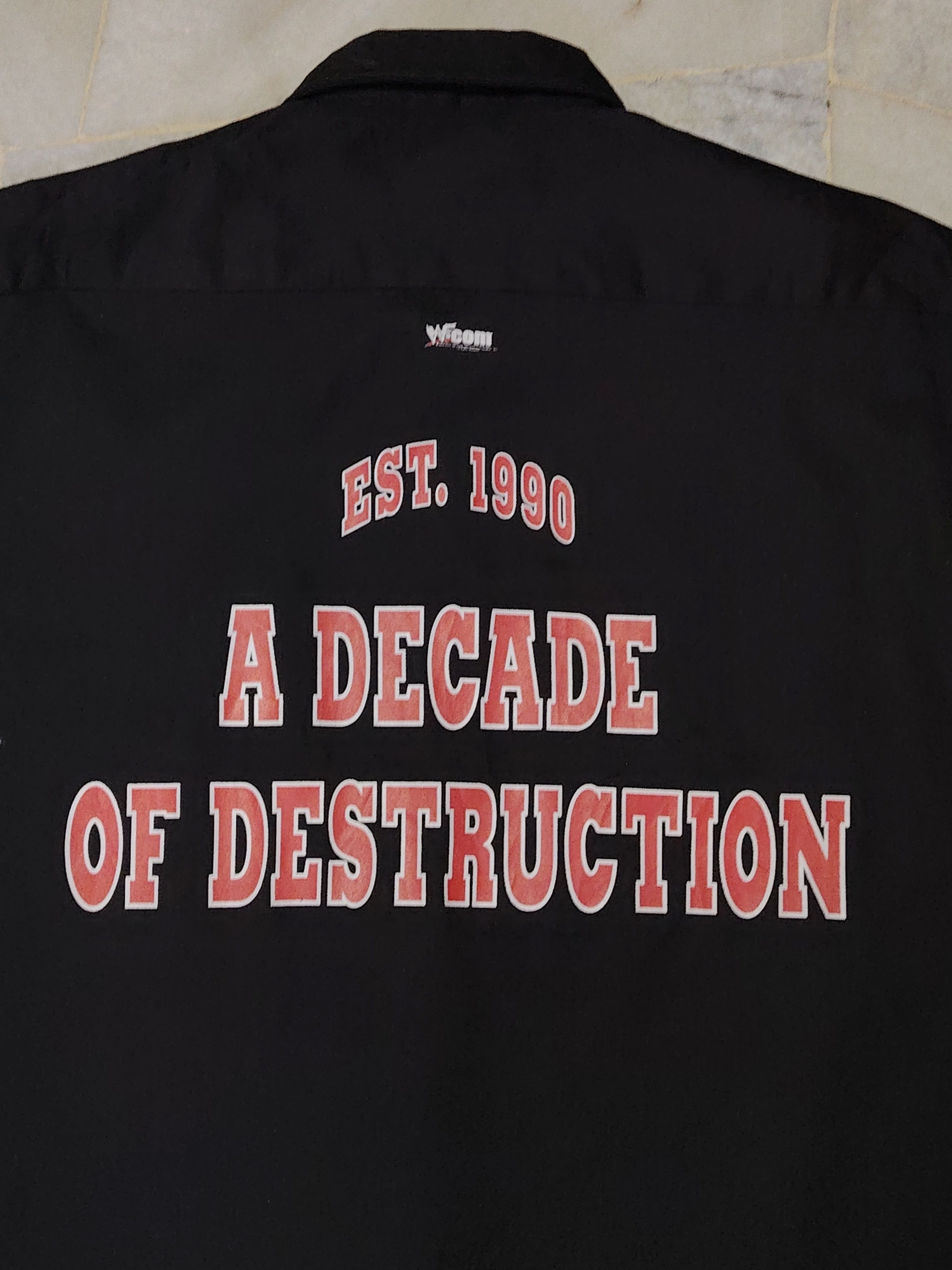 WWF Vintage Undertaker Deadman Inc Dickies shirt Size US M / EU 48-50 / 2 - 4 Thumbnail