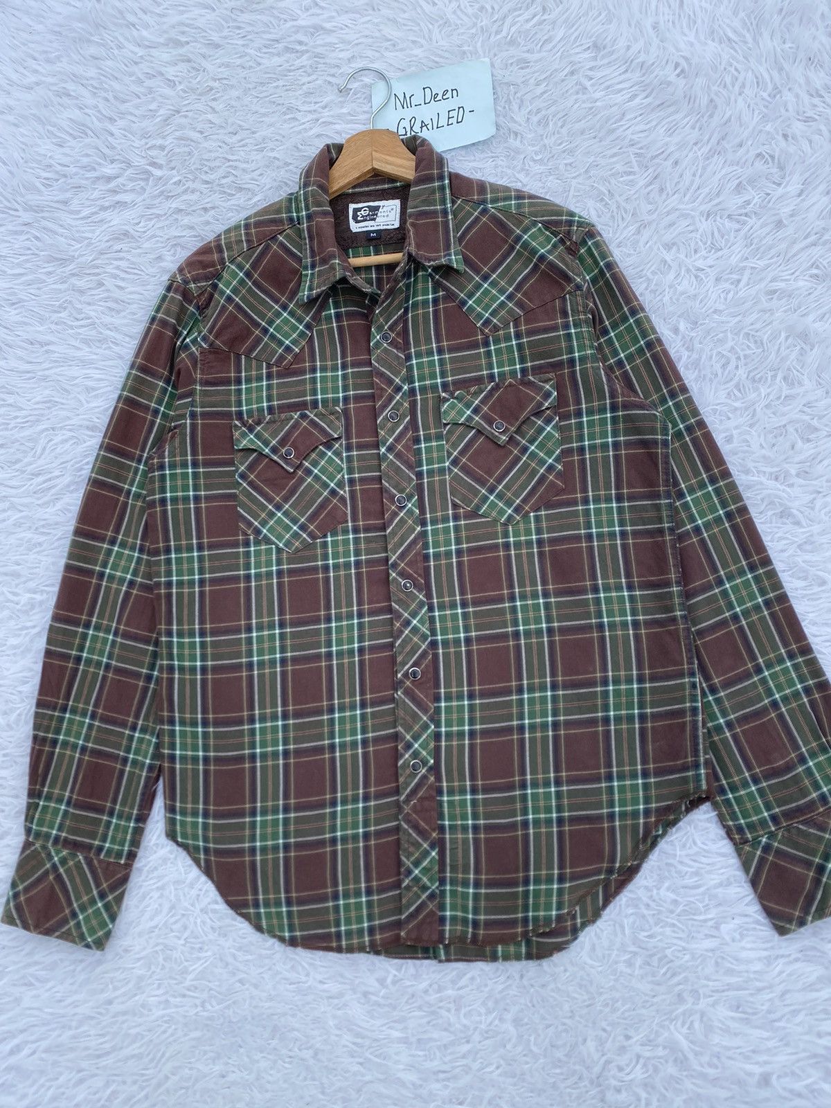 Engineered Garments Rare Engineered Garments Checkered Buttons Shirt Size US M / EU 48-50 / 2 - 6 Thumbnail