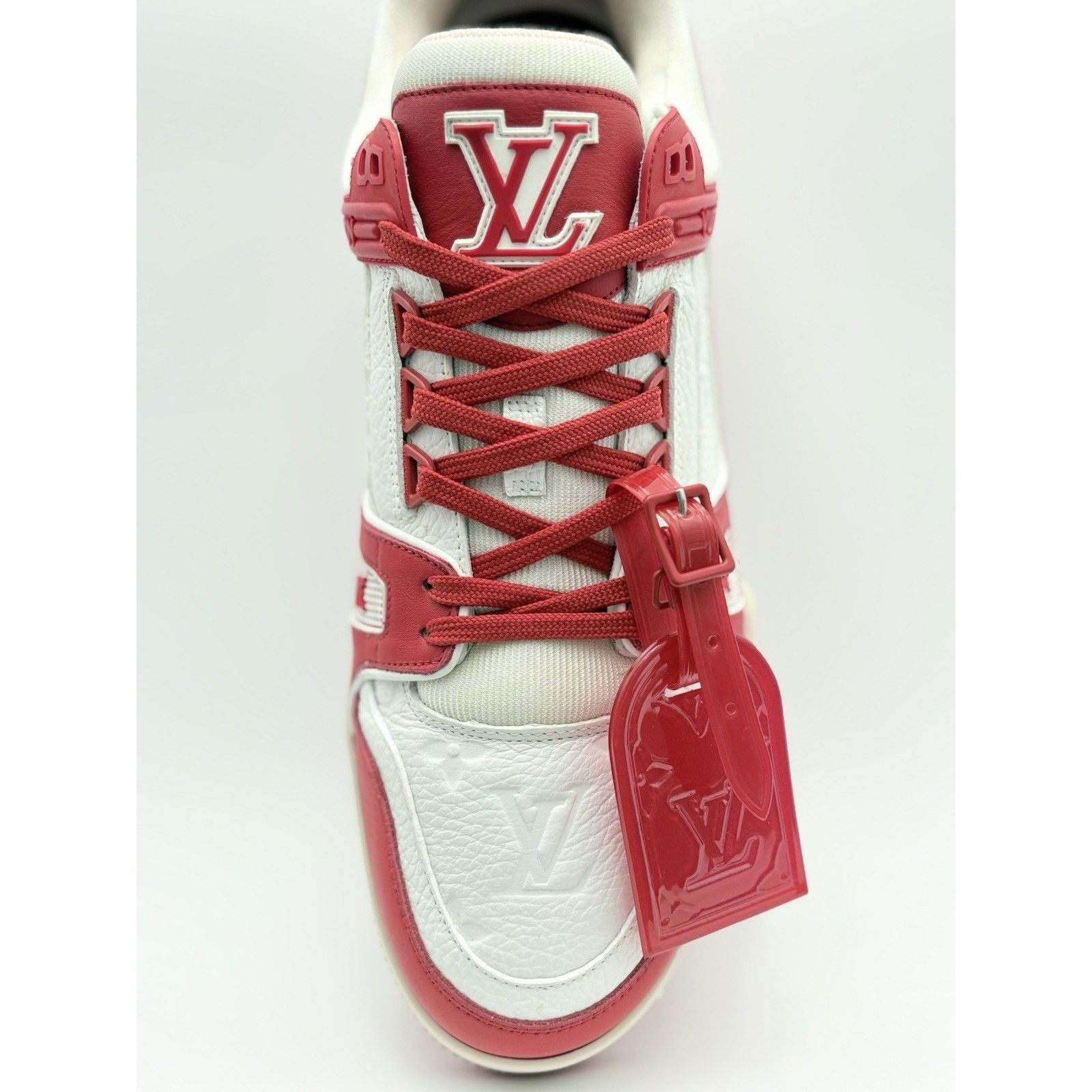 Louis Vuitton 10-10.5 US Louis Vuitton Trainer ' Red White ' | EXCELLENT! Size US 10 / EU 43 - 12 Thumbnail