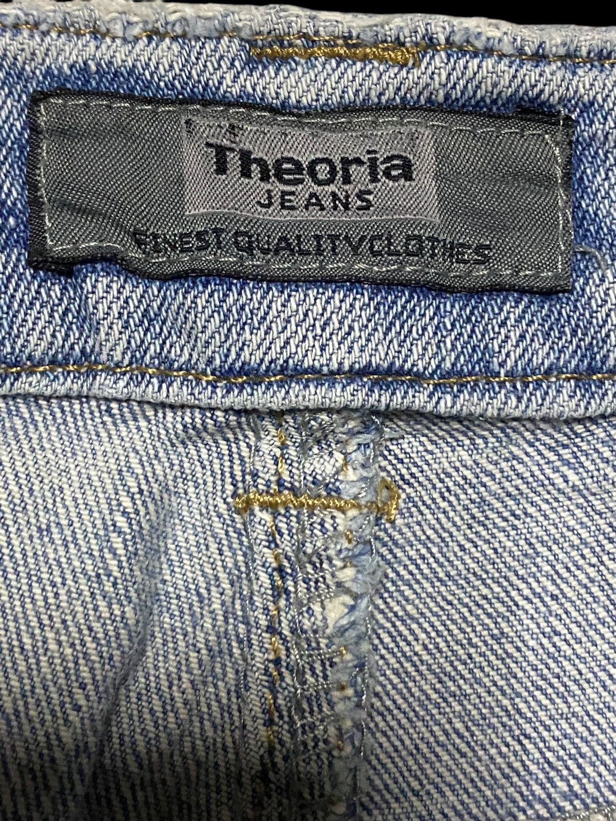 Japanese Brand Vintage Japanese Brand Theoria Distressed Flare Jeans Size US 29 - 10 Thumbnail