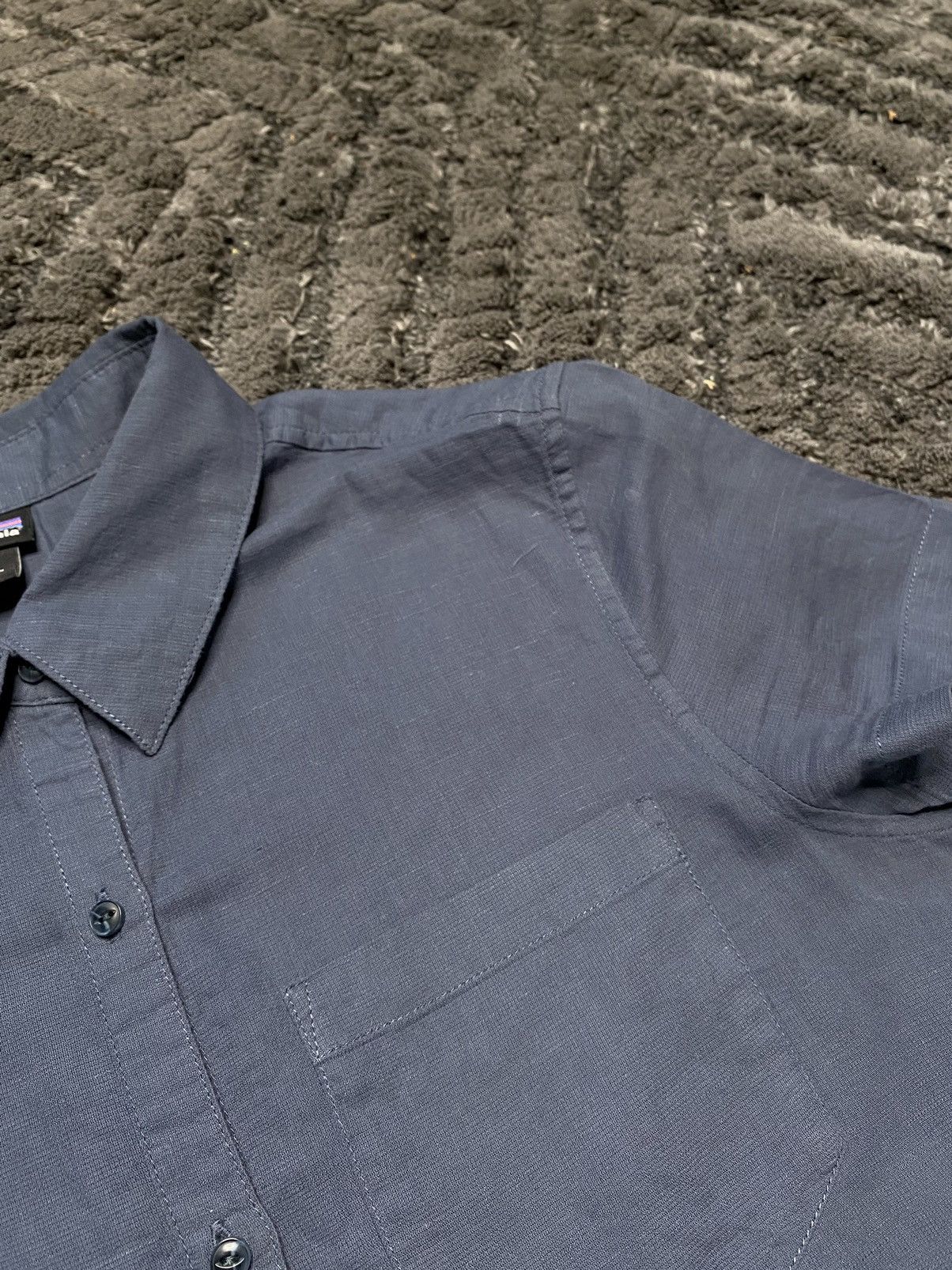 Patagonia Vintage Button Up Shirt Short Sleeve Sport Linien Patagonia Size S / US 4 / IT 40 - 5 Thumbnail