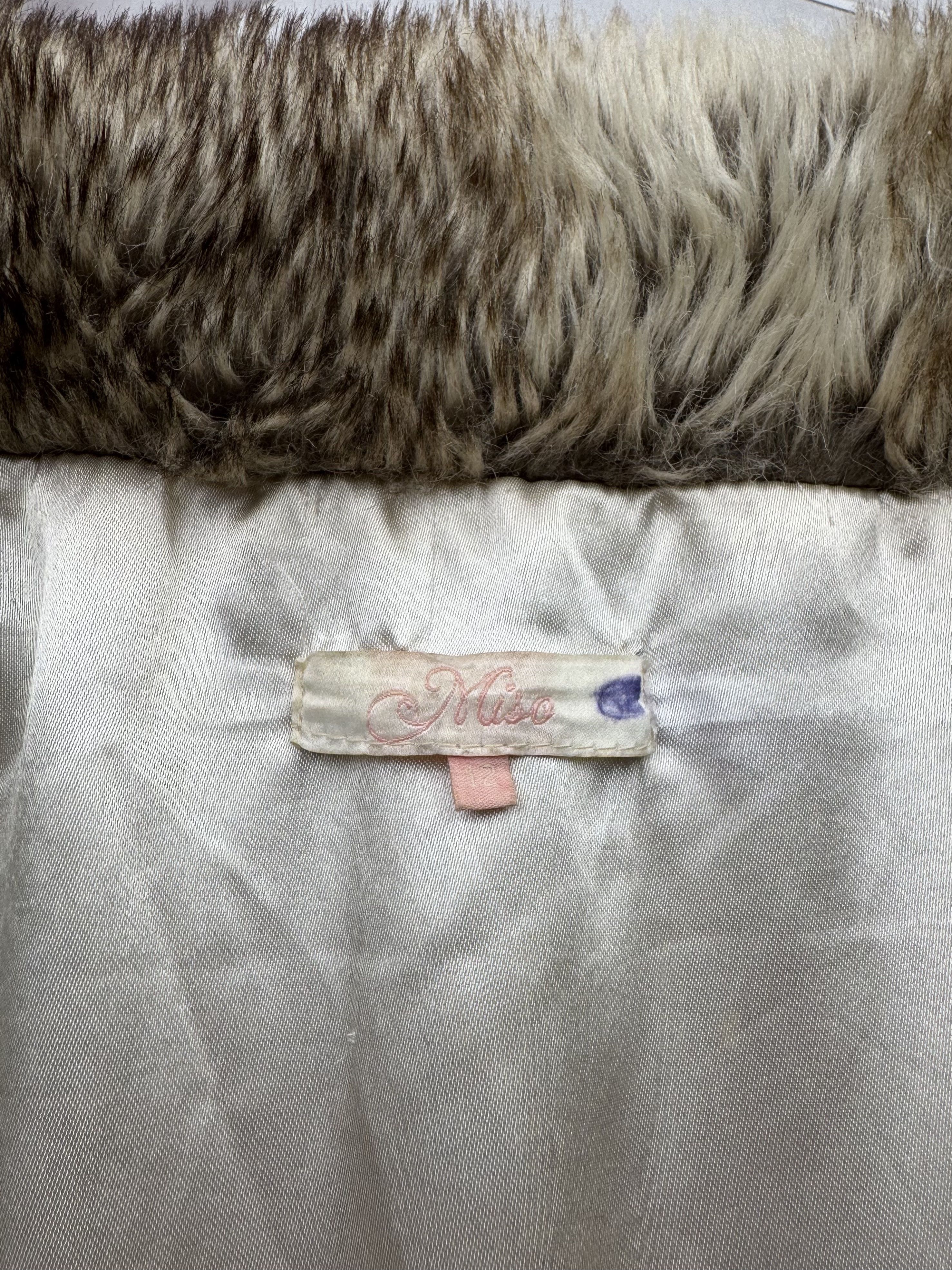 Vintage Vintage Faux Fur Cropped Jacket (E4) Size S / US 4 / IT 40 - 8 Thumbnail