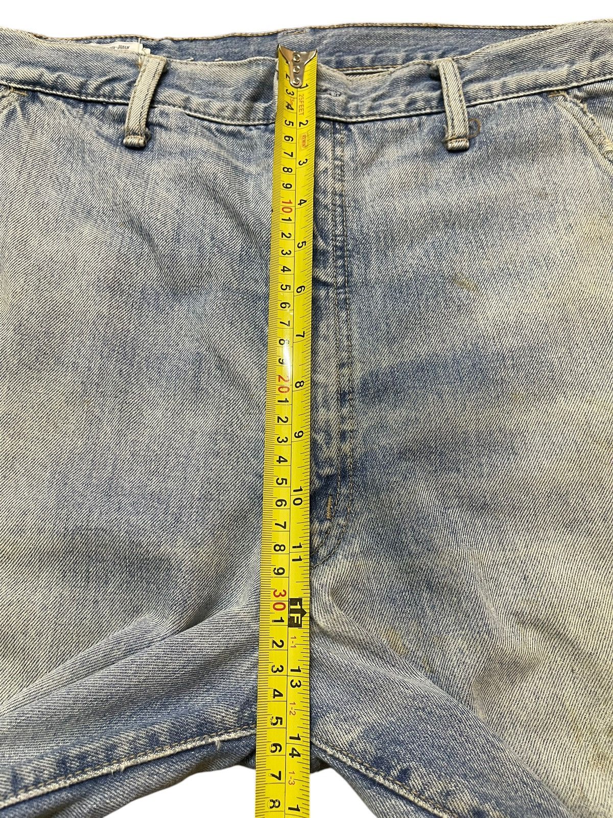 Big John Vintage Big John Faded Wash Distressed Style Baggy Jeans Size US 34 / EU 50 - 16 Thumbnail