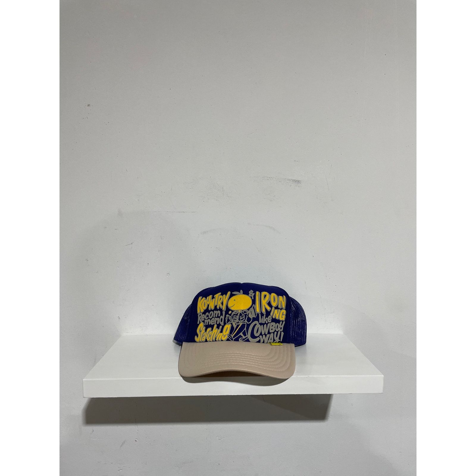 Kapital KAPITAL CONEYCOWBOYWAY PURPLE TRUCKER HAT Size ONE SIZE - 1 Thumbnail