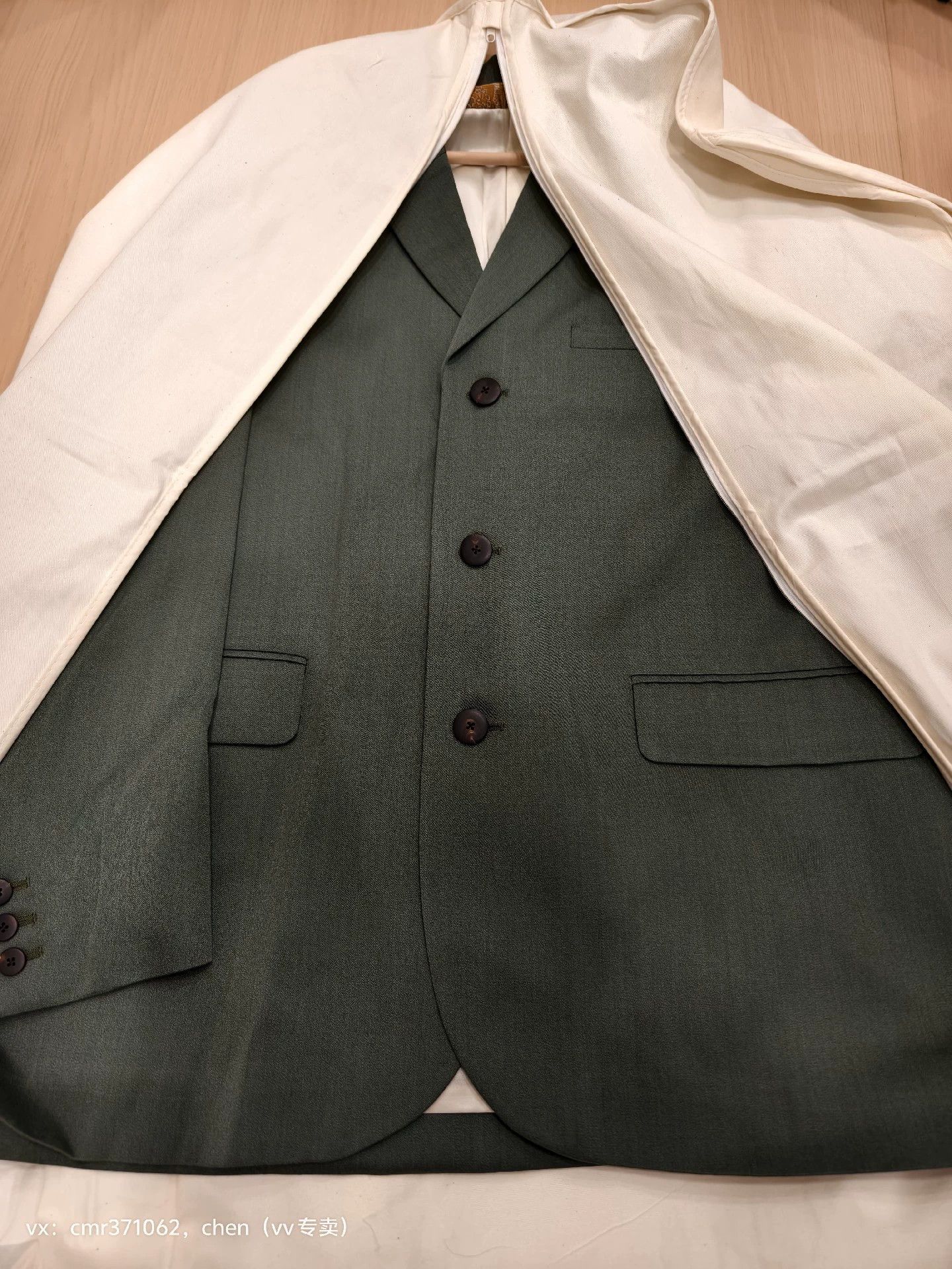 Visvim VISVIM 24AW HAMMONS JKT Green3 Wool Linen Jacket Size US L / EU 52-54 / 3 - 9 Thumbnail