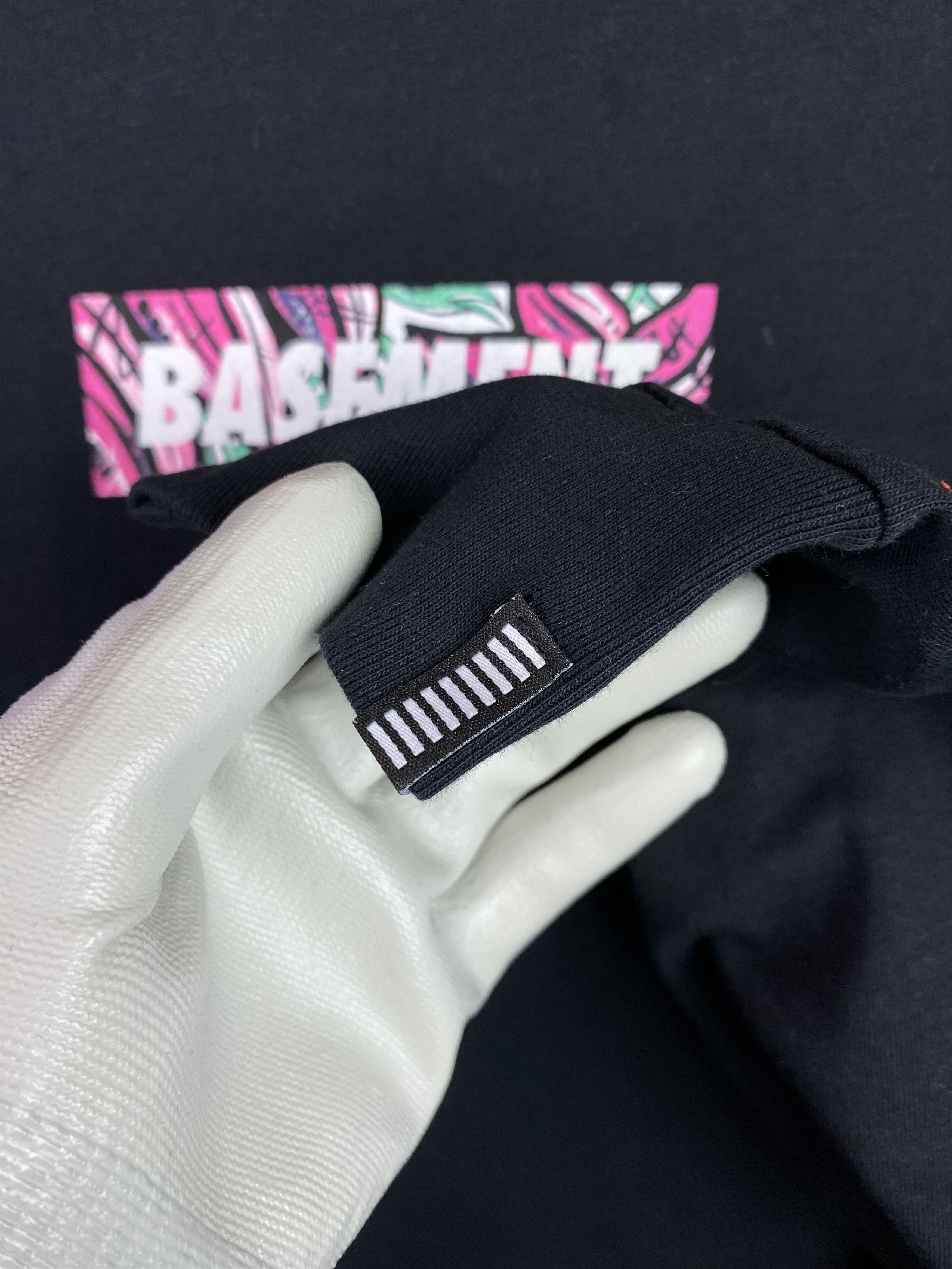 The Basement × Vintage Basement black longsleeve streetwear drip drill skate Size US L / EU 52-54 / 3 - 5 Thumbnail