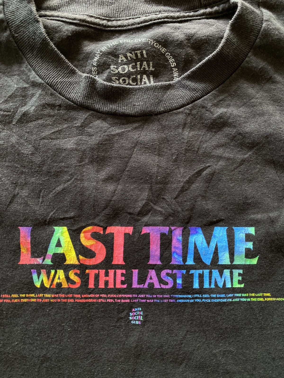 Anti Social Social Club Rare Anti Sosial Sosial Club Tee Size US XL / EU 56 / 4 - 4 Thumbnail