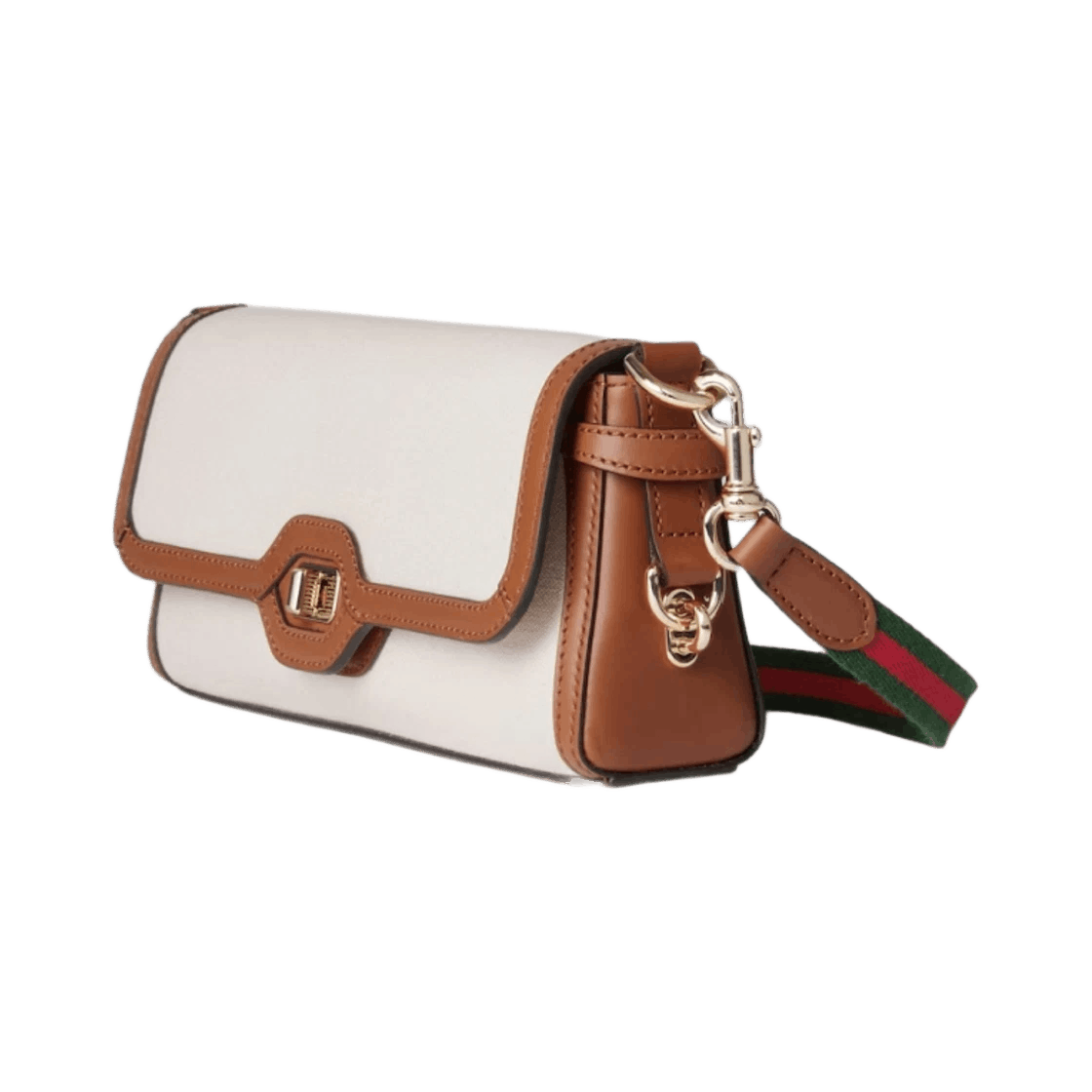 Gucci o1la5ras0526 Size: OS / Luce Small Shoulder Bag White/Brown Size ONE SIZE - 2 Thumbnail