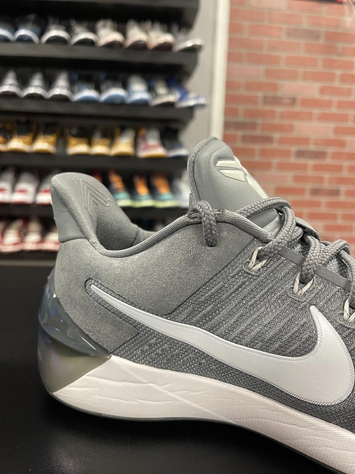 Nike Size 11 - Nike Kobe A.D. Cool Grey 2016 Cool Grey White Size US 11 / EU 44 - 7 Thumbnail
