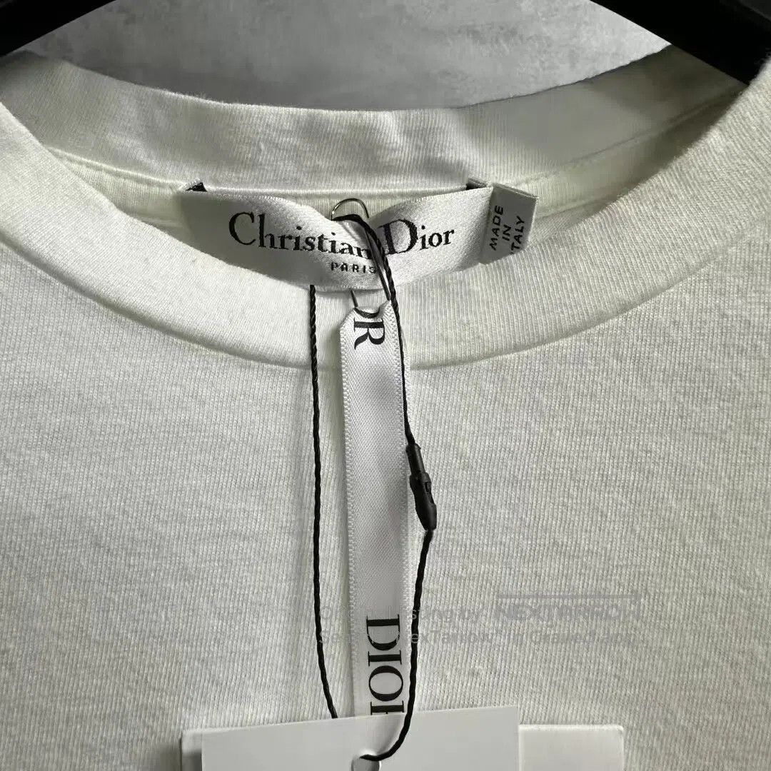 Dior Dior T-shirt with animal patterned letter printing| Size XS / US 0-2 / IT 36-38 - 2 Thumbnail