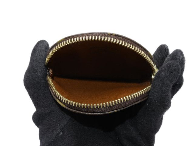 Louis Vuitton Louis Vuitton Monogram Canvas Brown Round Coin Purse Size ONE SIZE - 4 Thumbnail