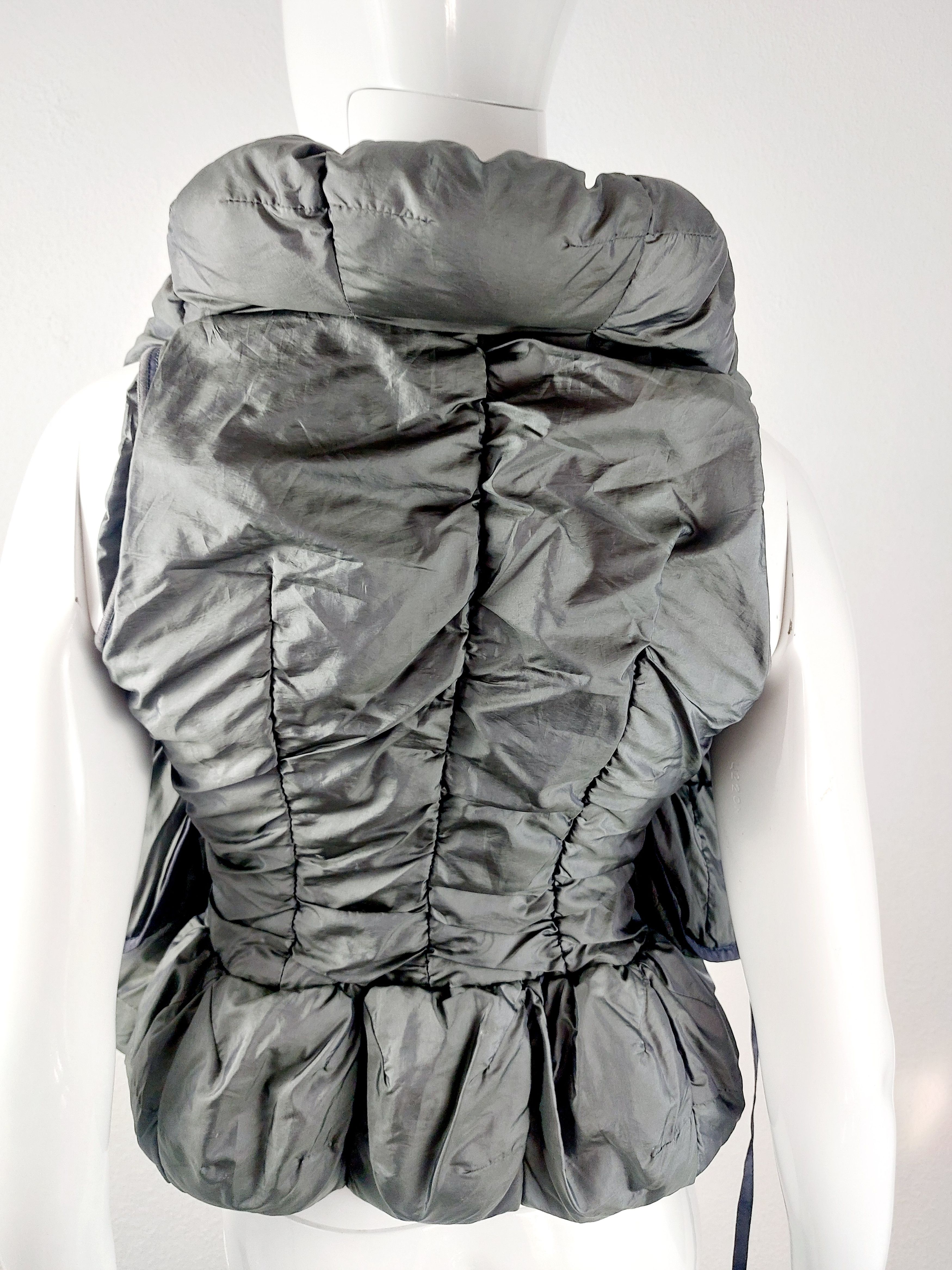 Marithe + Francois Girbaud Marithe + Francois Girbaud MFG Pokachu Vest Jacket Size S / US 4 / IT 40 - 10 Thumbnail