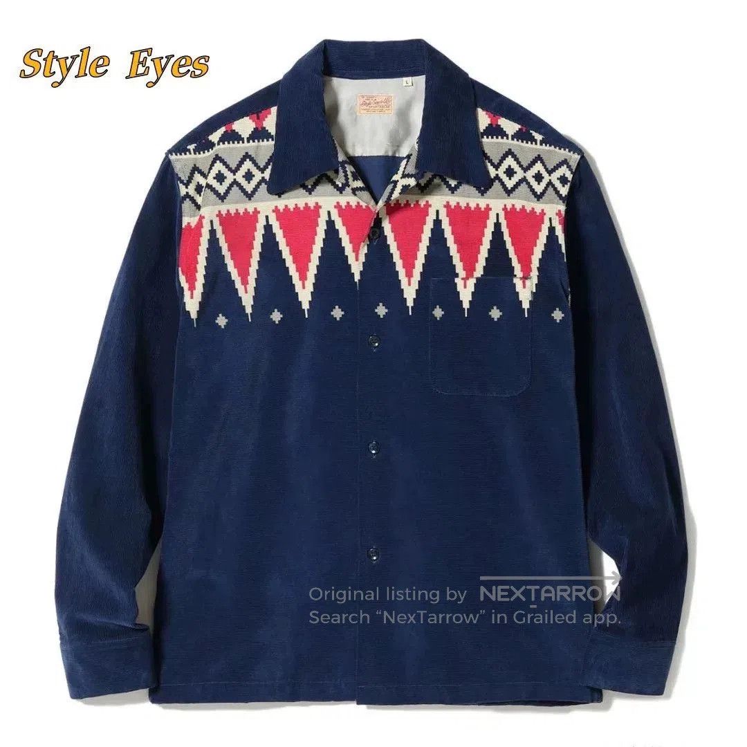 Vintage 1950s Style Long Sleeve Sweatshirt. Size US M / EU 48-50 / 2 - 2 Thumbnail