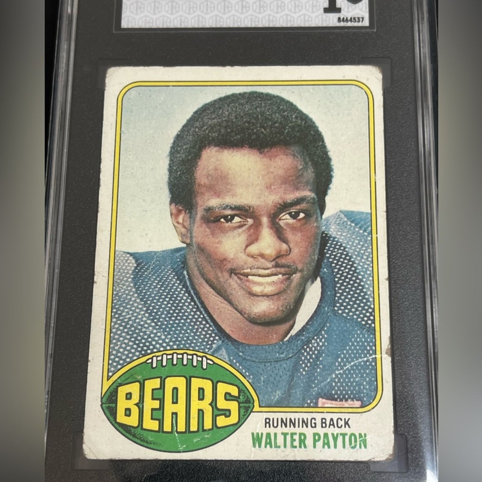 Other 1976 Topps Football #148 Walter Payton RC Rookie HOF SGC 1 Size ONE SIZE - 4 Thumbnail