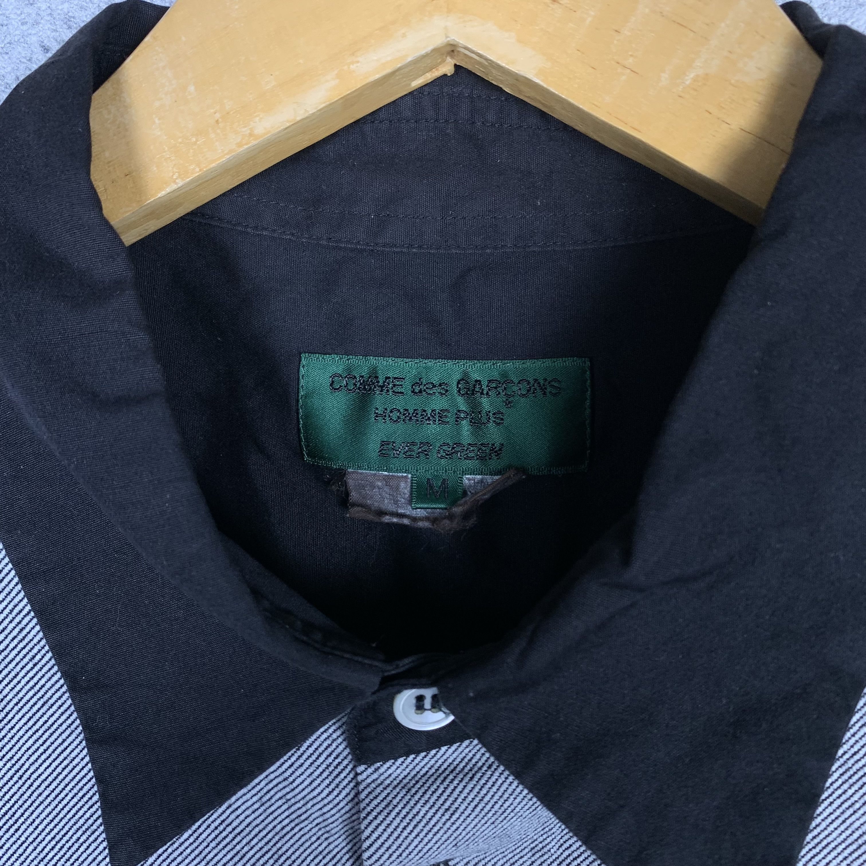 Comme des Garcons CDG Homme Deux Shirt Black Size US M / EU 48-50 / 2 - 7 Thumbnail