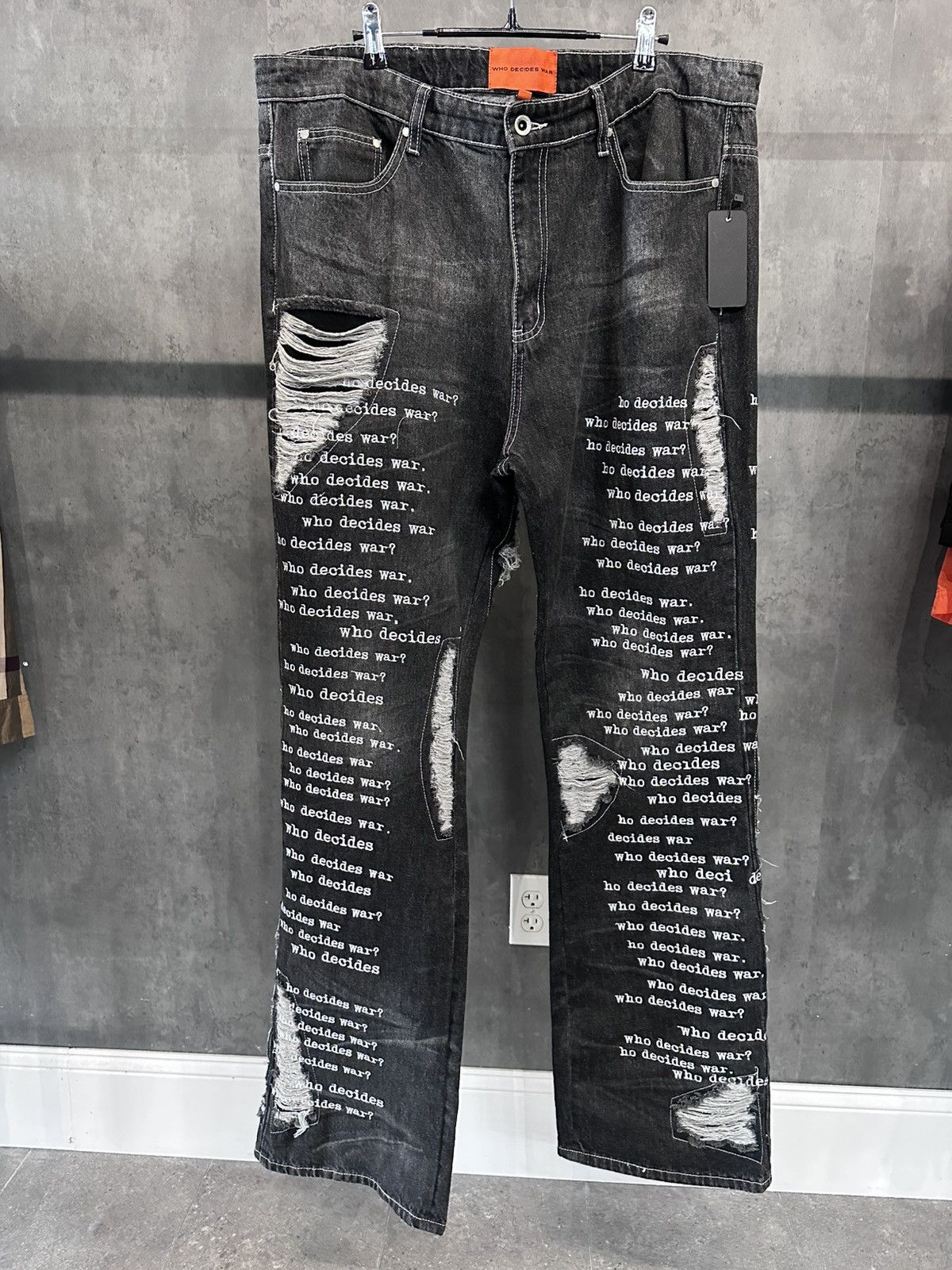 Who Decides War Who Decides War Denim Jeans NEW SIZE 38 Size US 38 / EU 54 - 1 Thumbnail