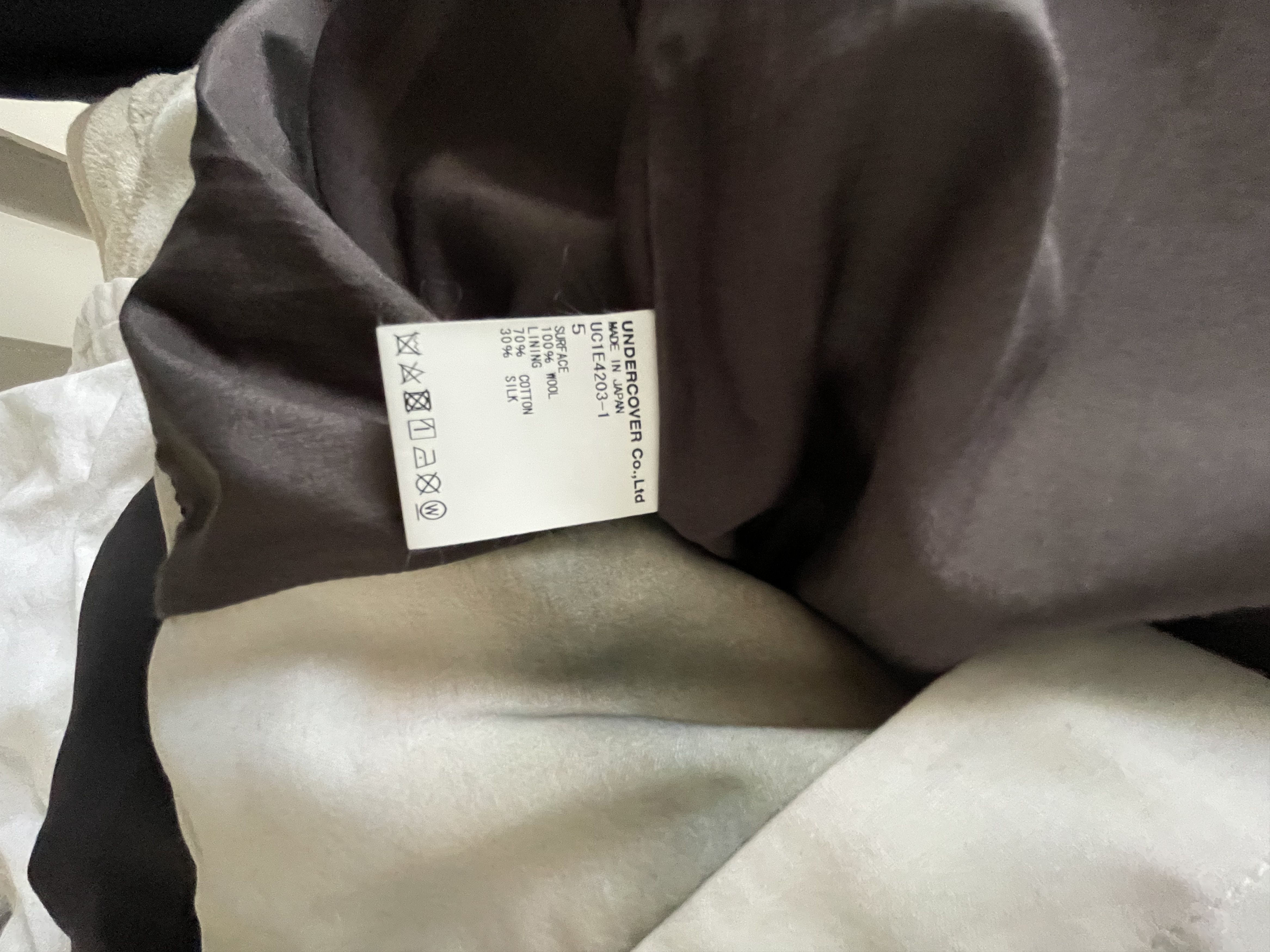 Undercover UNDERCOVER Robert Bosisio Zip Jacket Size US XXL / EU 58 / 5 - 9 Thumbnail