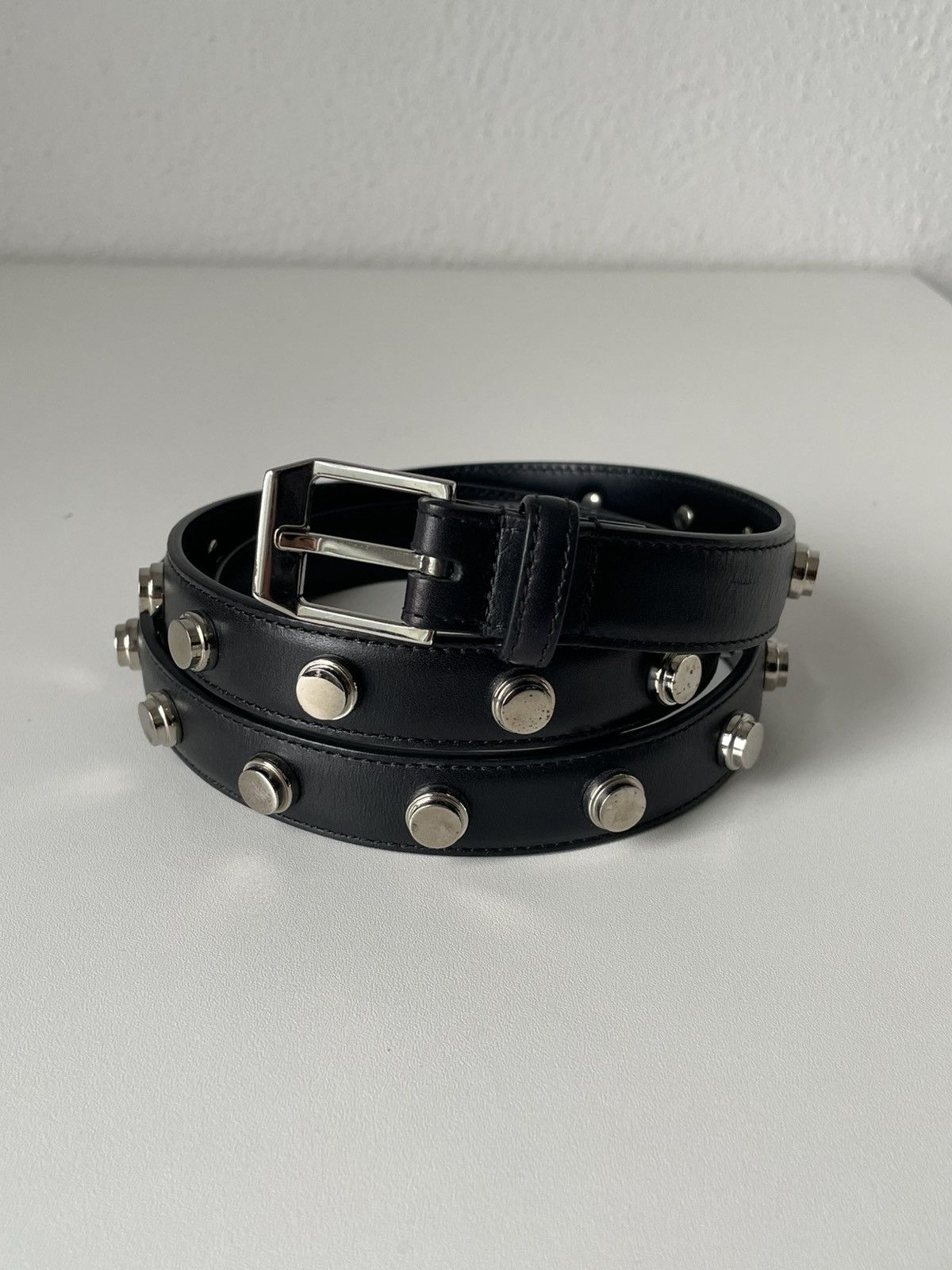 Saint Laurent Studded Belt | Grailed