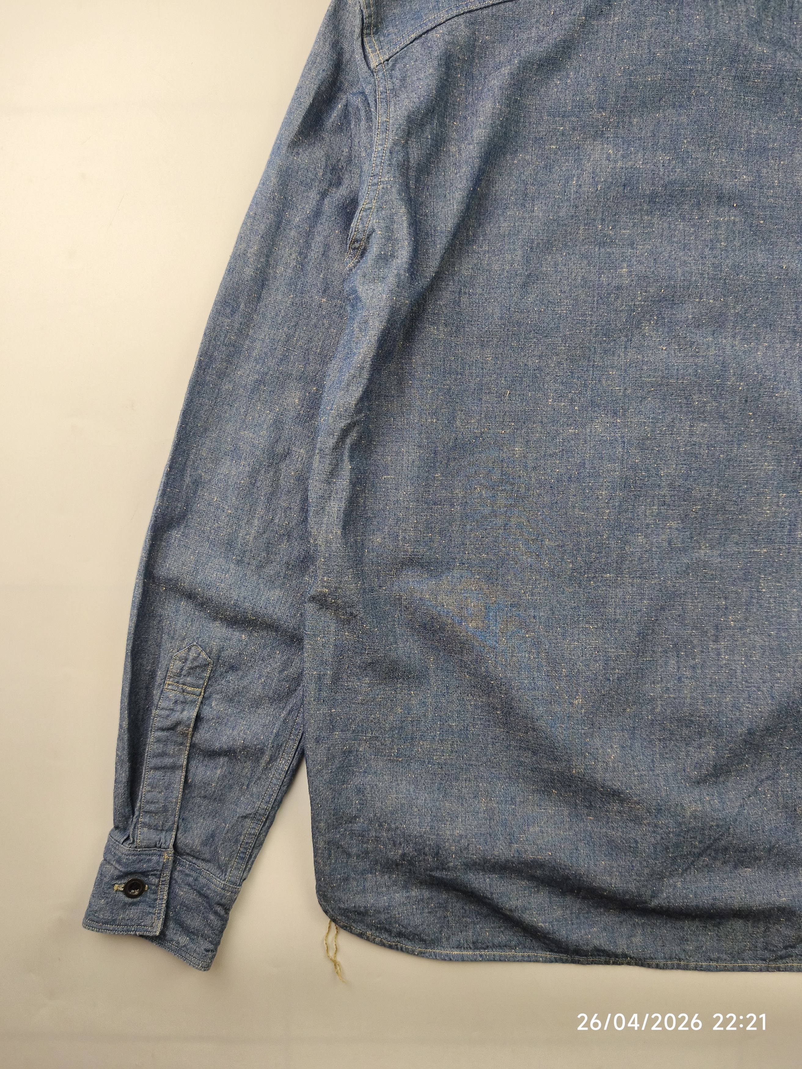 Orgueil Orgueil - studio d'artisan - classic chambray work shirt Size US S / EU 44-46 / 1 - 12 Thumbnail