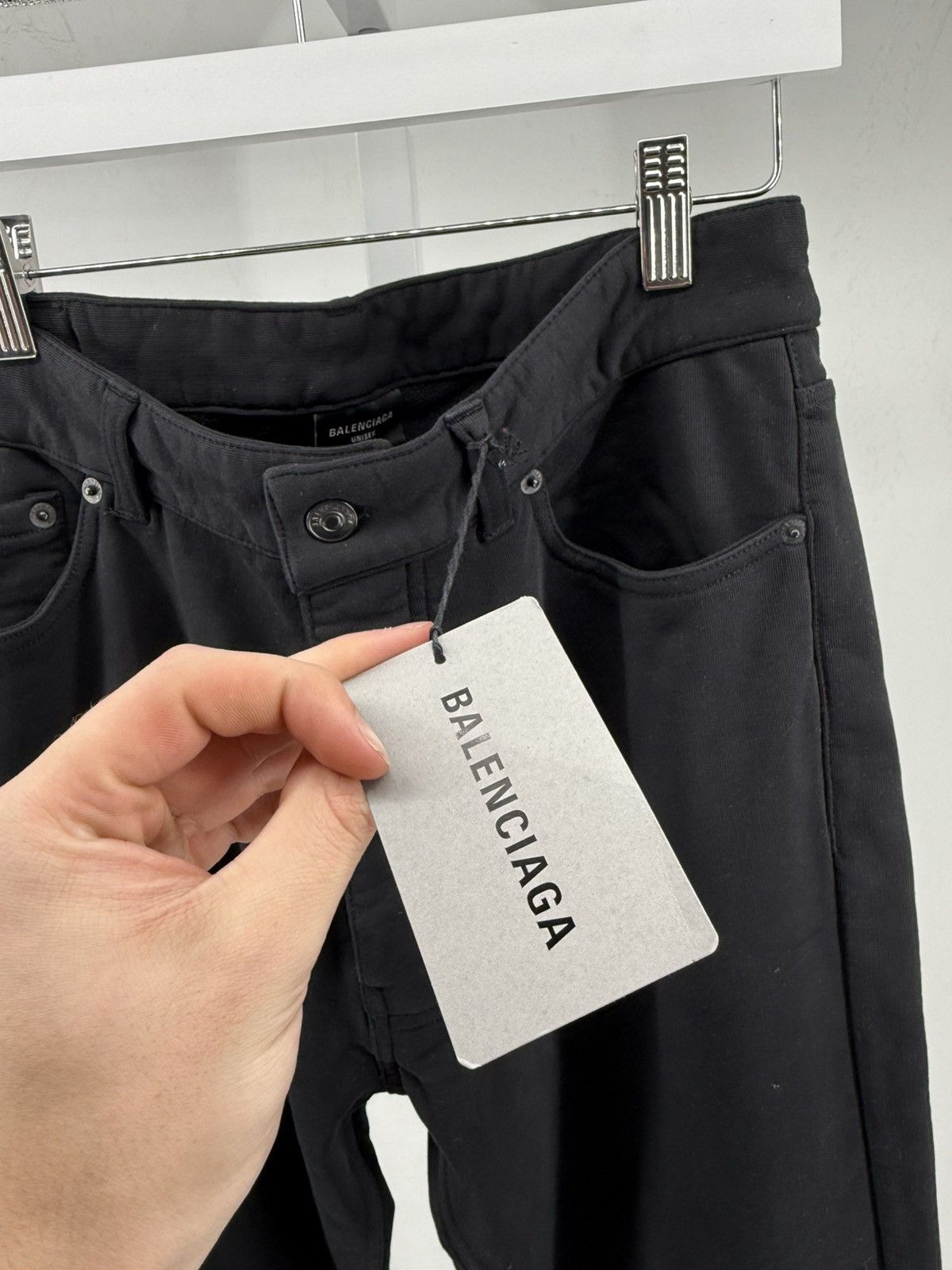 Balenciaga Balenciaga Jean Sweatpants Size US 31 - 6 Thumbnail