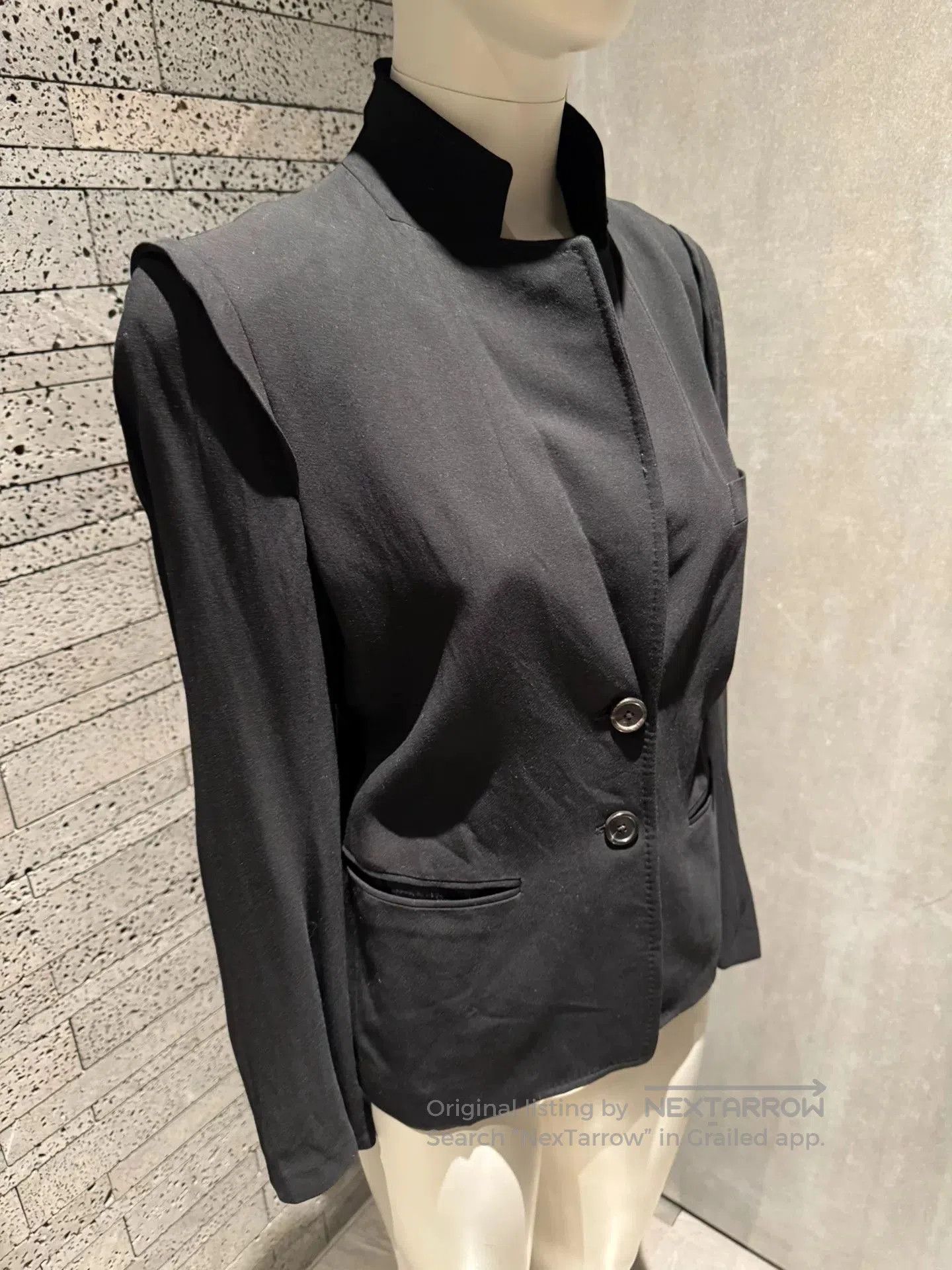 Ann Demeulemeester Ann Demeulemeester Women's Silk Blazer. Size S / US 4 / IT 40 - 2 Thumbnail