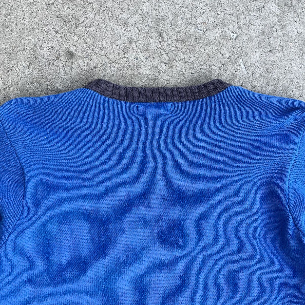 Japanese Brand × Vintage Vintage Knit Sweater Go Jesus It’s Your Birthday Logo Y2K Size US M / EU 48-50 / 2 - 11 Thumbnail