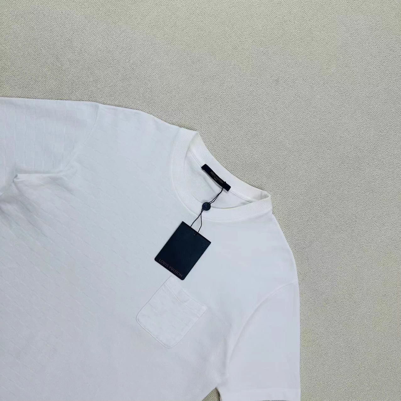 Louis Vuitton LV check pocket t-shirt L new Size L / US 10 / IT 46 - 3 Thumbnail