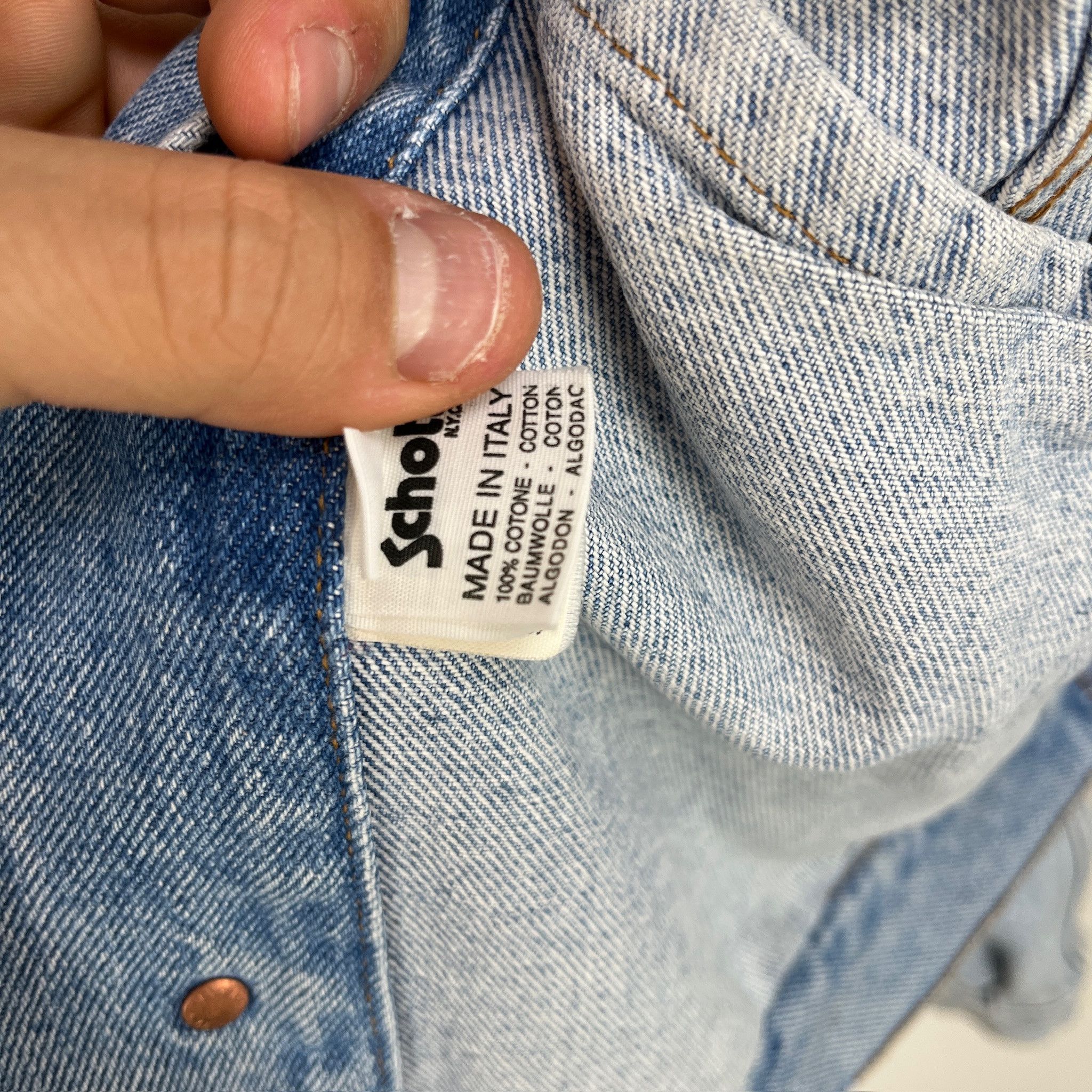 Schott Giacca SCHOTT Denim '90s – XXL Size US XXL / EU 58 / 5 - 7 Thumbnail